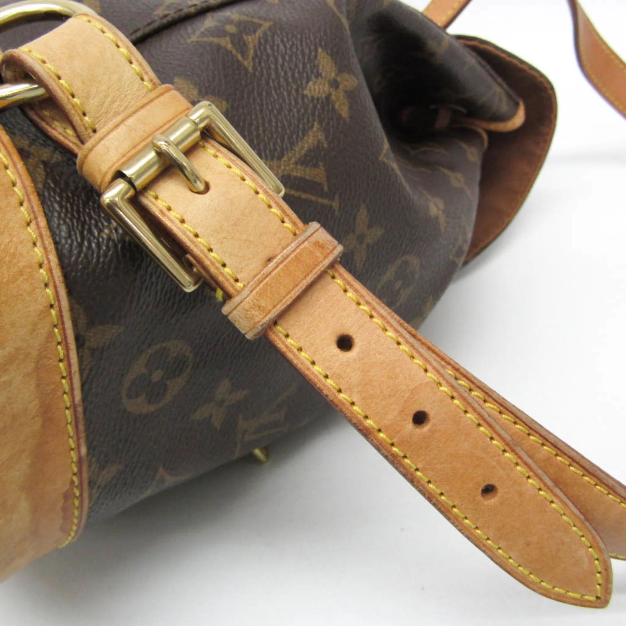 Vintage Montsouris Backpack Monogram Canvas MM - Image 9