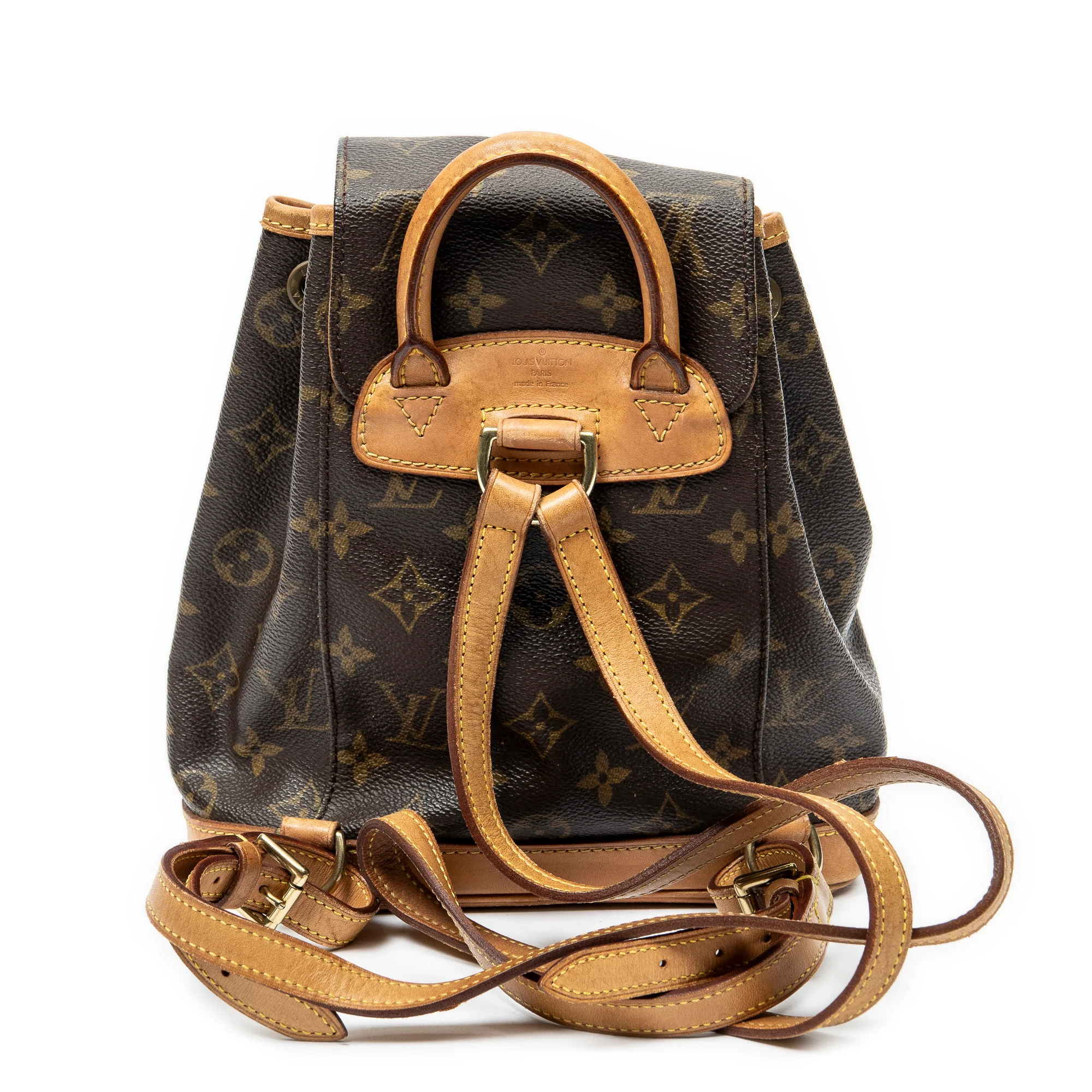 Vintage Montsouris Backpack Monogram Canvas PM - Image 5