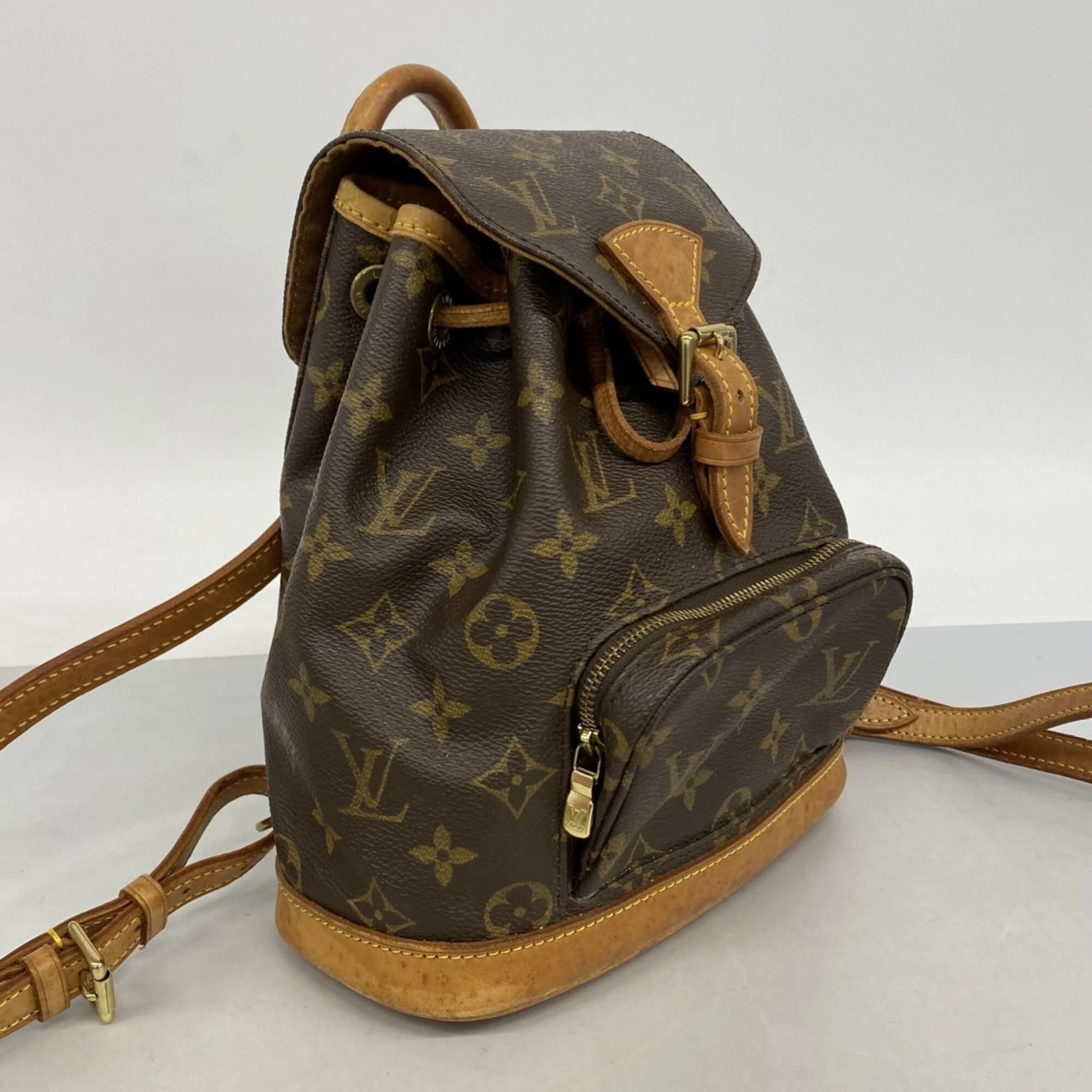 Vintage Montsouris Backpack Monogram Canvas PM - Image 2