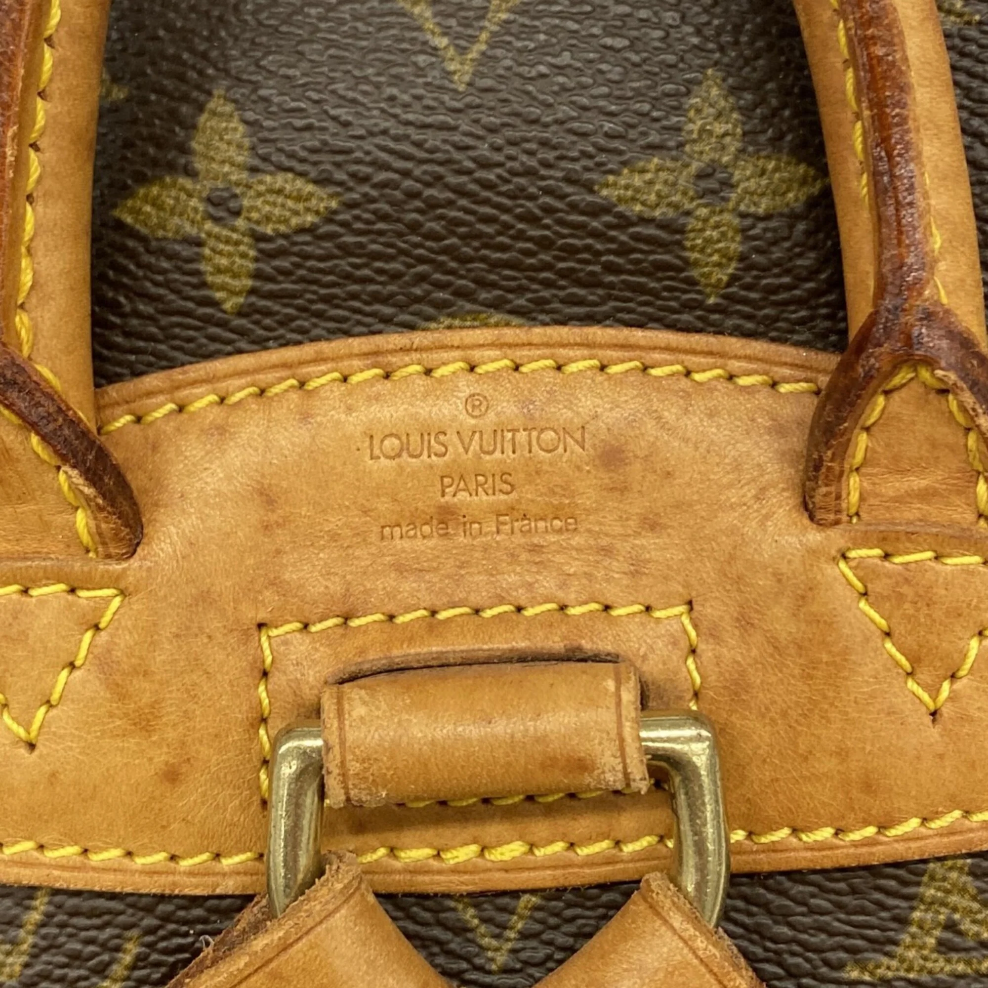 Vintage Montsouris Backpack Monogram Canvas PM - Image 5