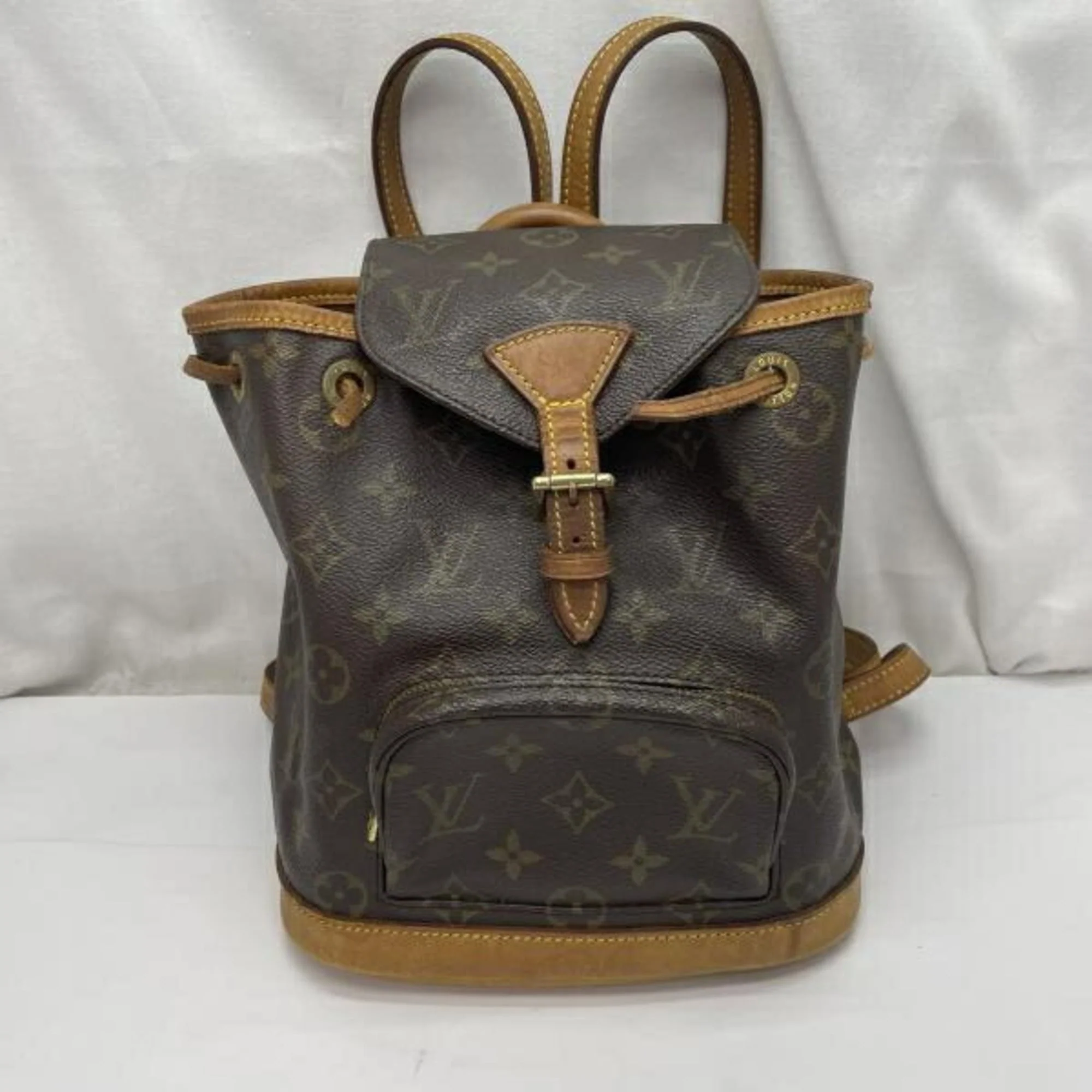 Vintage Montsouris Backpack Monogram Canvas PM