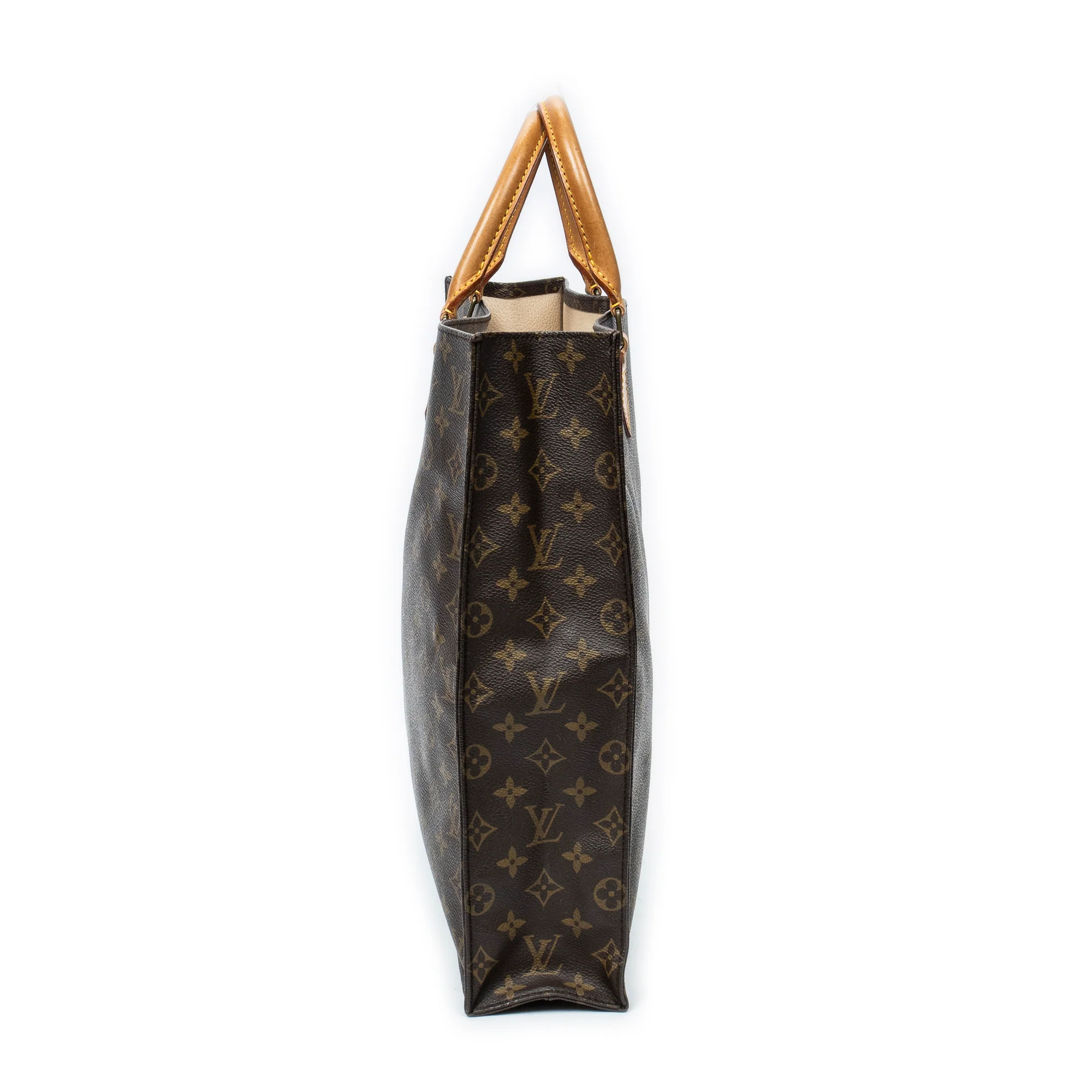 Vintage Sac Plat Bag Monogram Canvas - Image 4