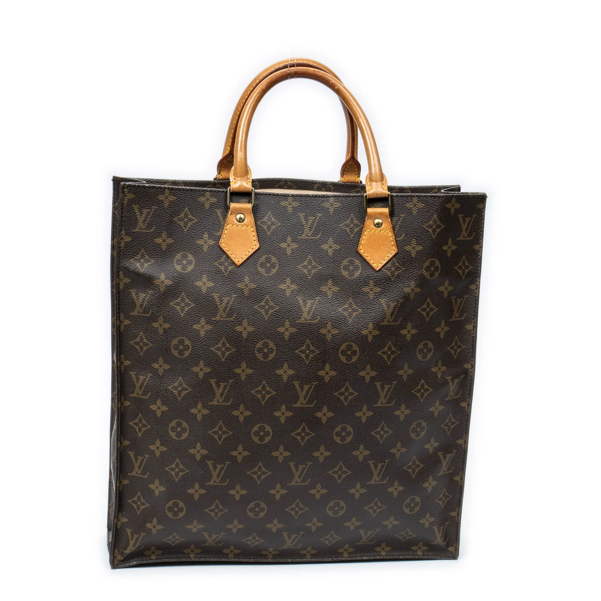 Vintage Sac Plat Bag Monogram Canvas - Image 5
