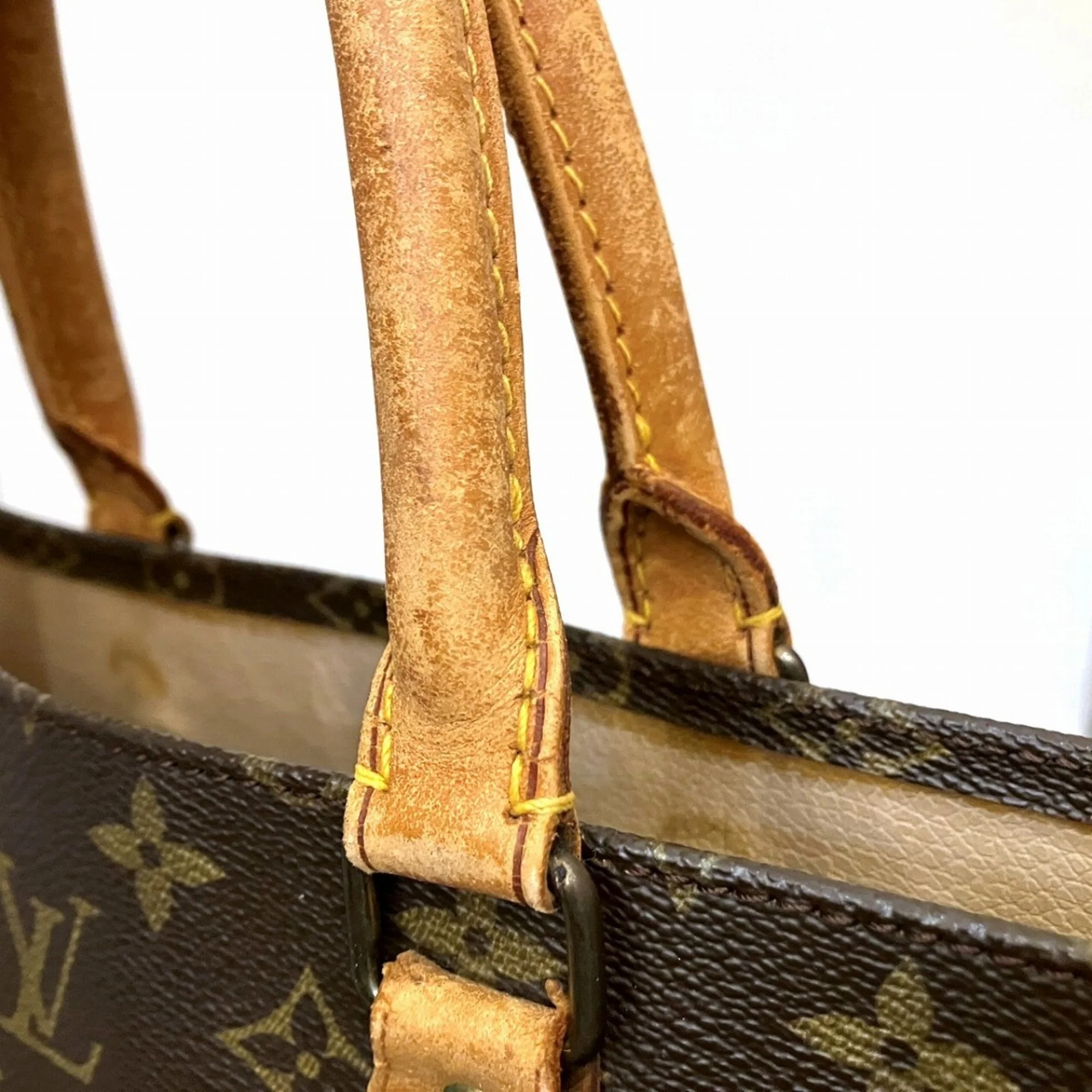 Vintage Sac Plat Bag Monogram Canvas - Image 8