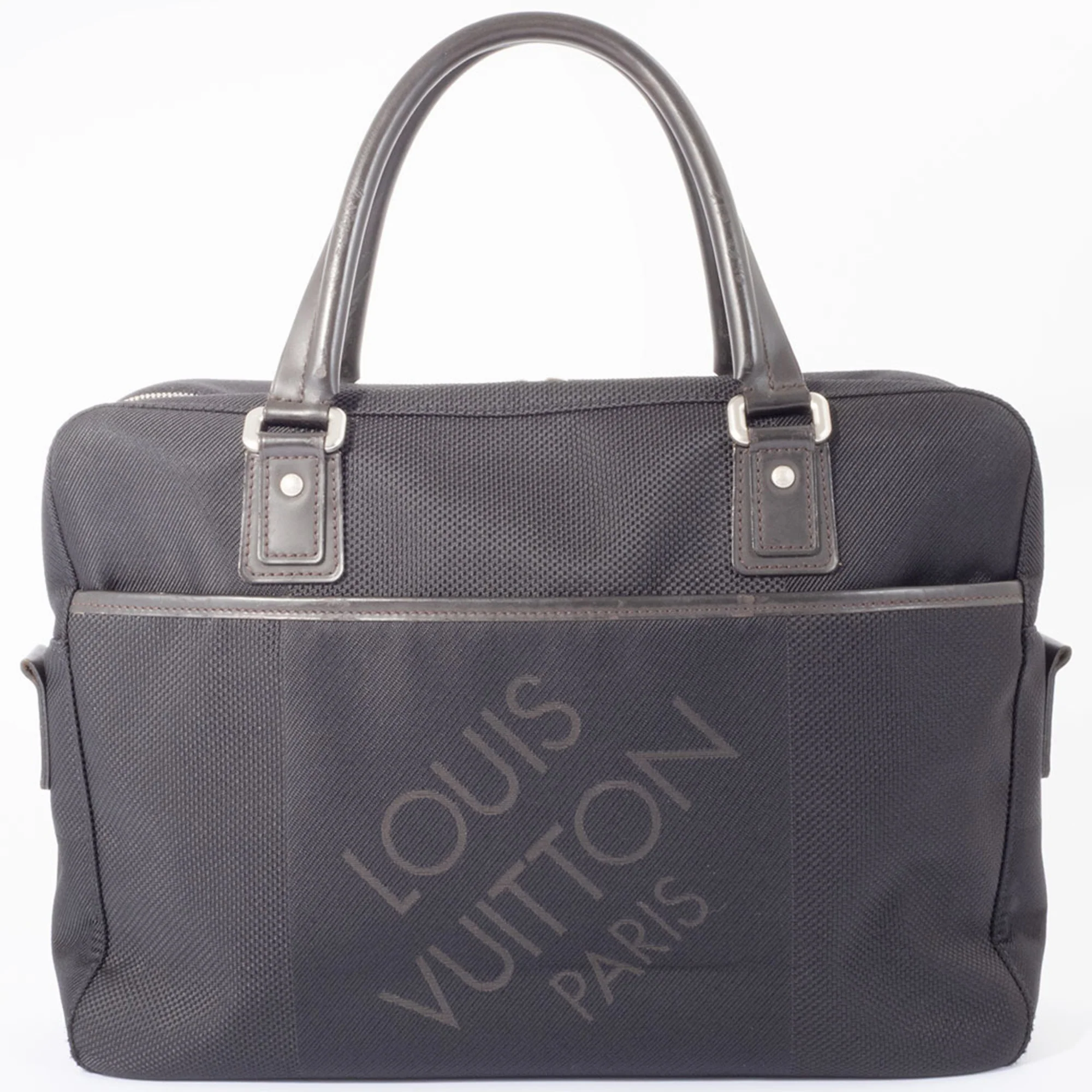Yack Briefcase Damier Geant Canvas