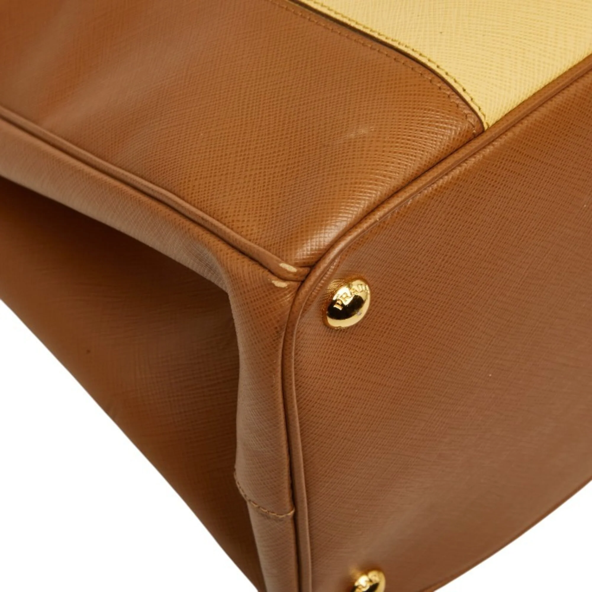 Bicolor Double Zip Lux Tote Saffiano Leather Medium - Image 5
