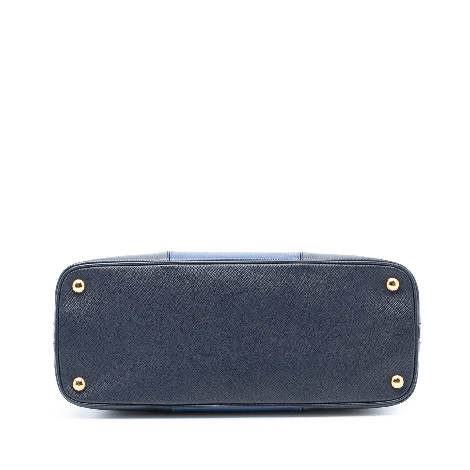 Bicolor Promenade Bag Saffiano Leather Medium - Image 3