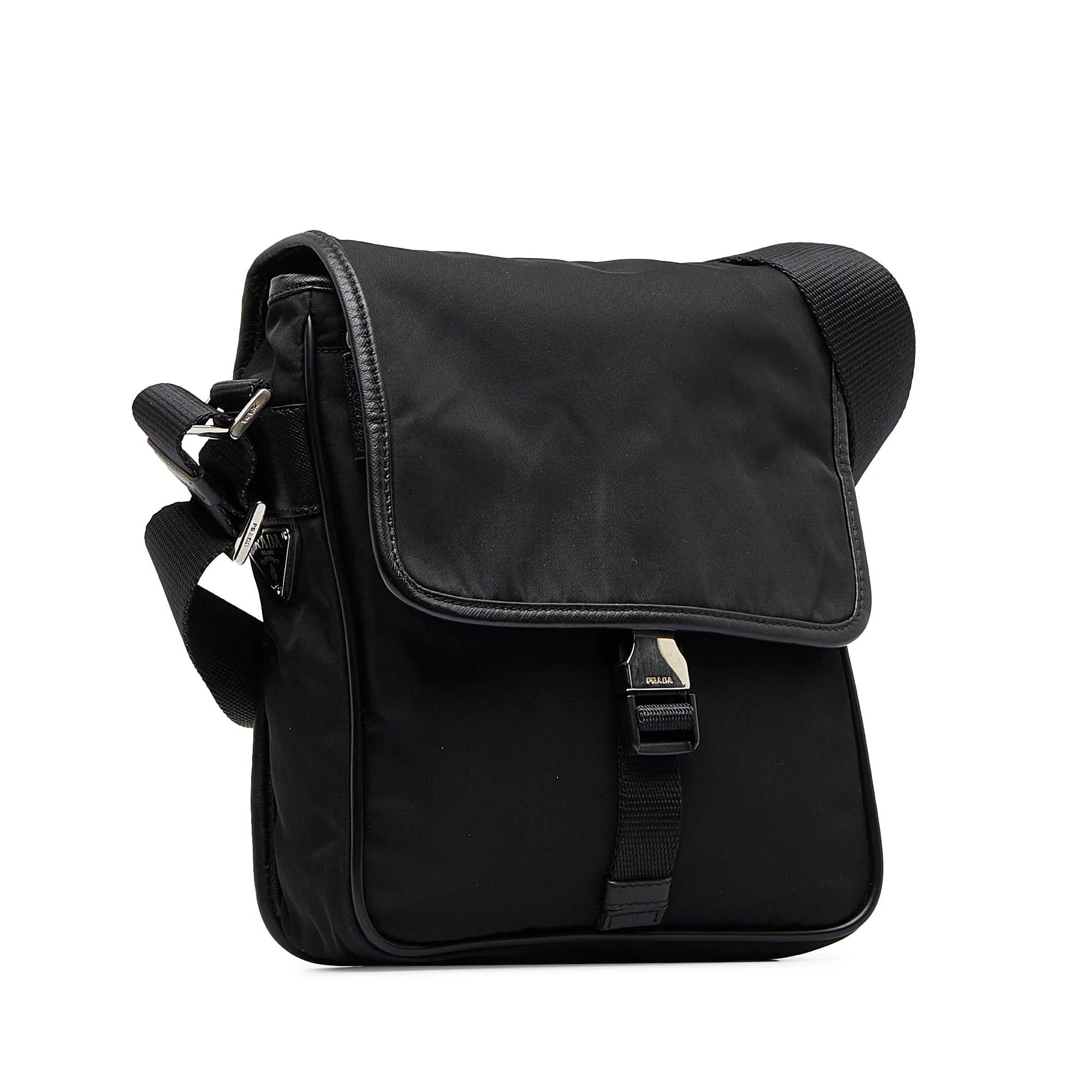 Buckle Messenger Bag Tessuto Small - Image 2