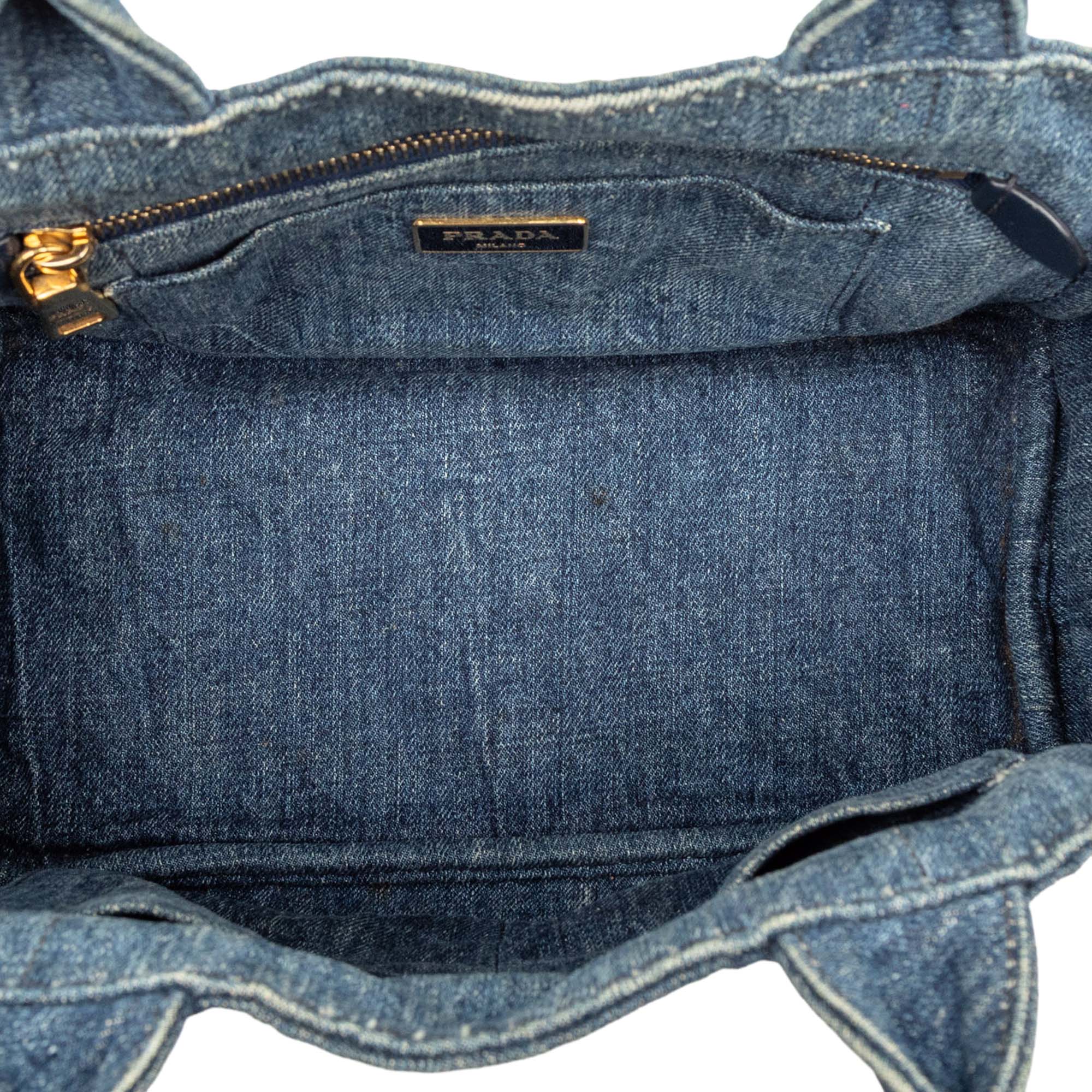 Canapa Convertible Tote Denim Medium - Image 4