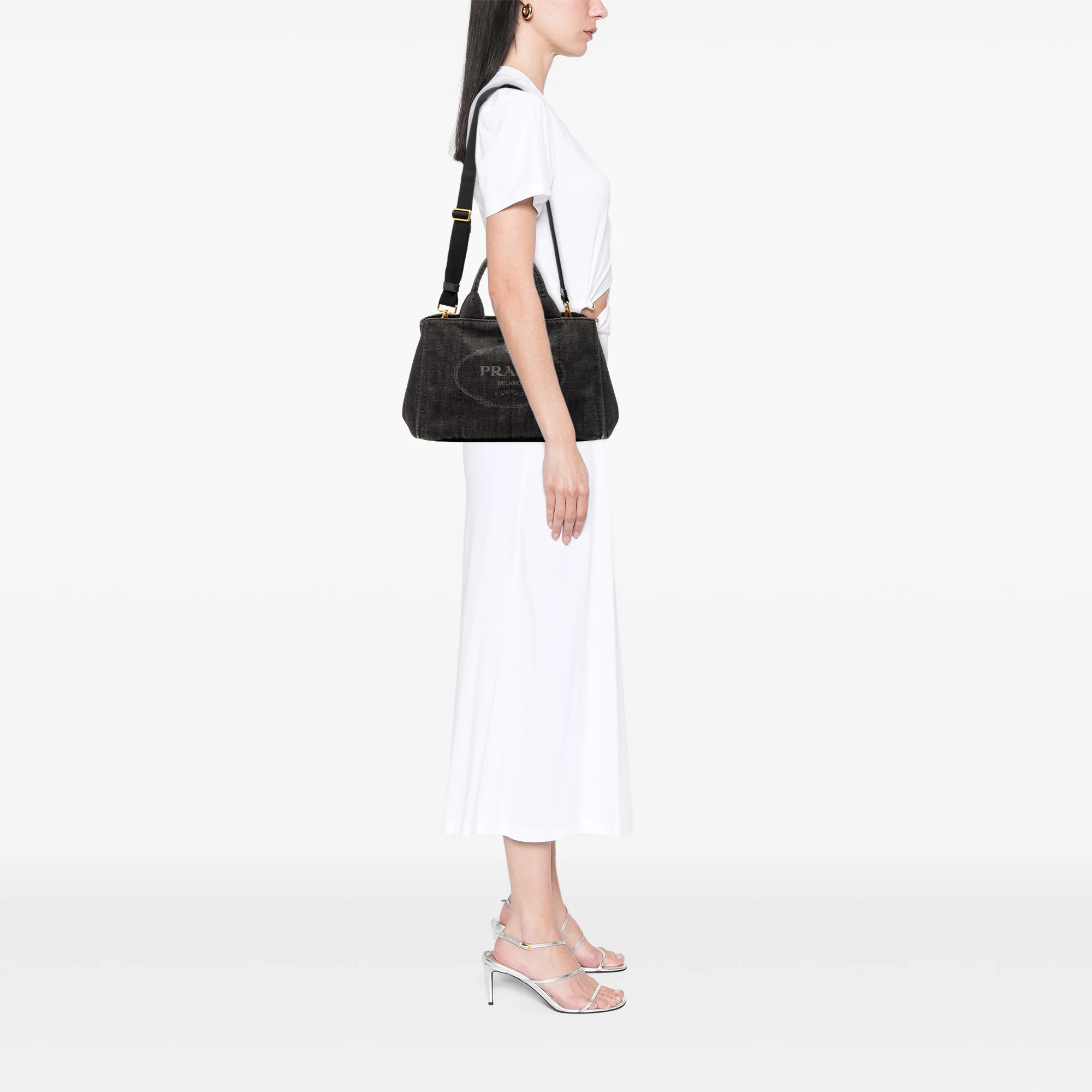 Canapa Convertible Tote Denim Medium - Image 6