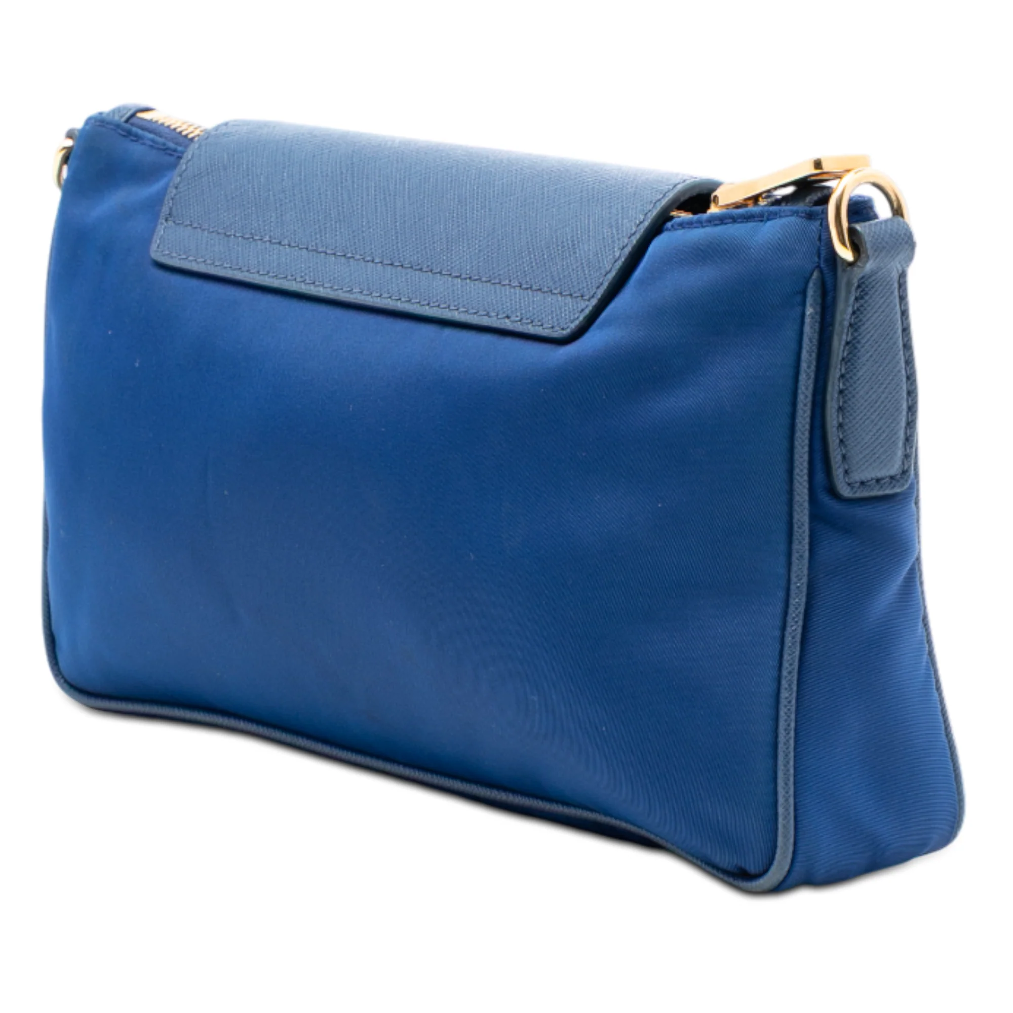 Chain Crossbody Bag Tessuto and Saffiano Leather Small - Image 2