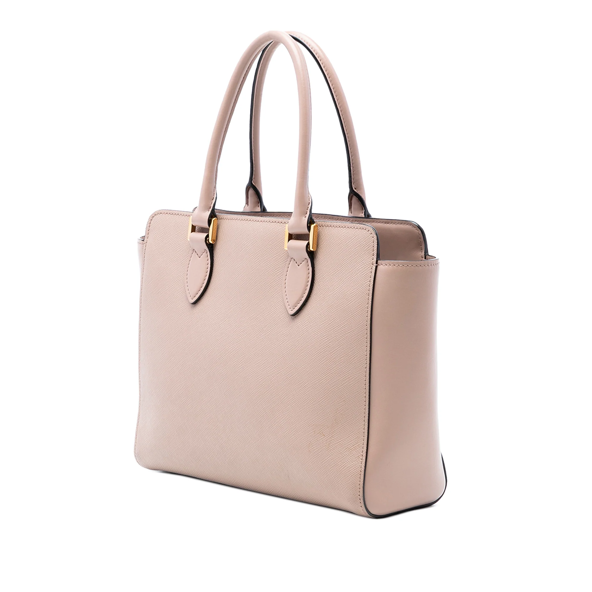 Convertible Open Tote Saffiano with Soft Calf Small - Image 2