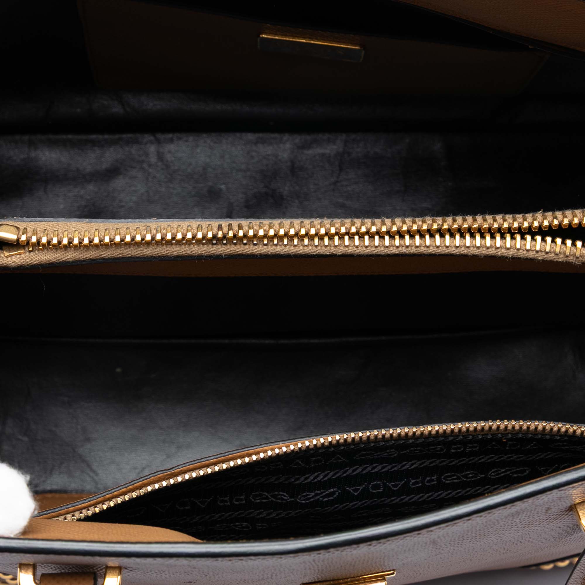 Convertible Turnlock Dome Satchel Studded Saffiano Leather Medium - Image 4