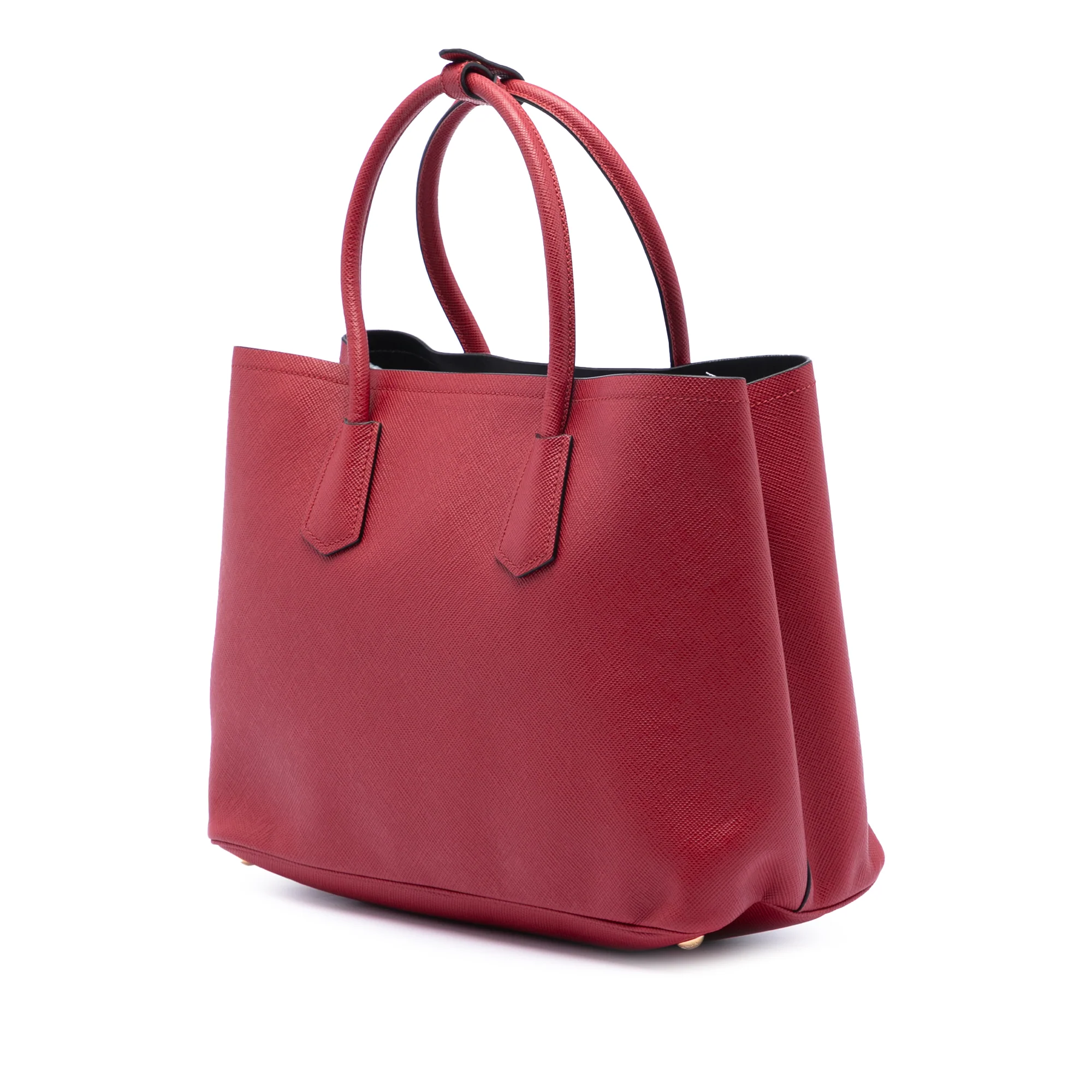 Cuir Double Tote Saffiano Leather Medium - Image 2