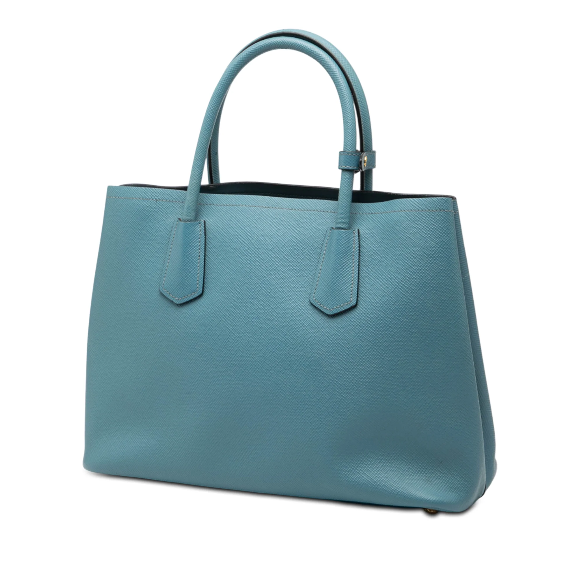 Cuir Double Tote Saffiano Leather Medium - Image 2