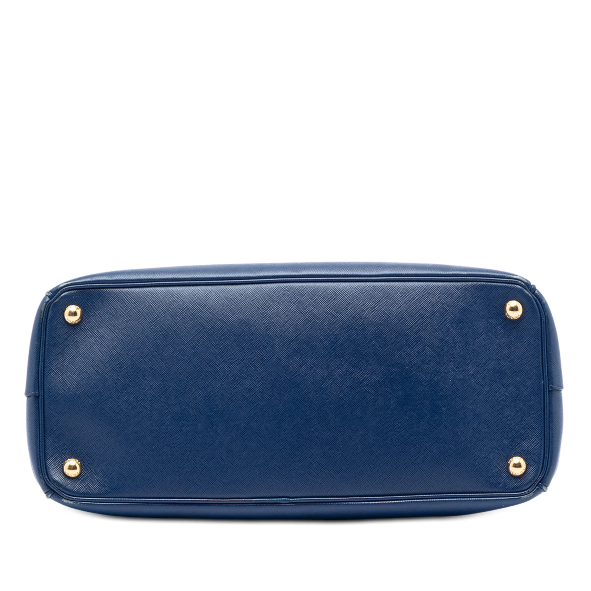 Double Zip Lux Tote Saffiano Leather Large - Image 3