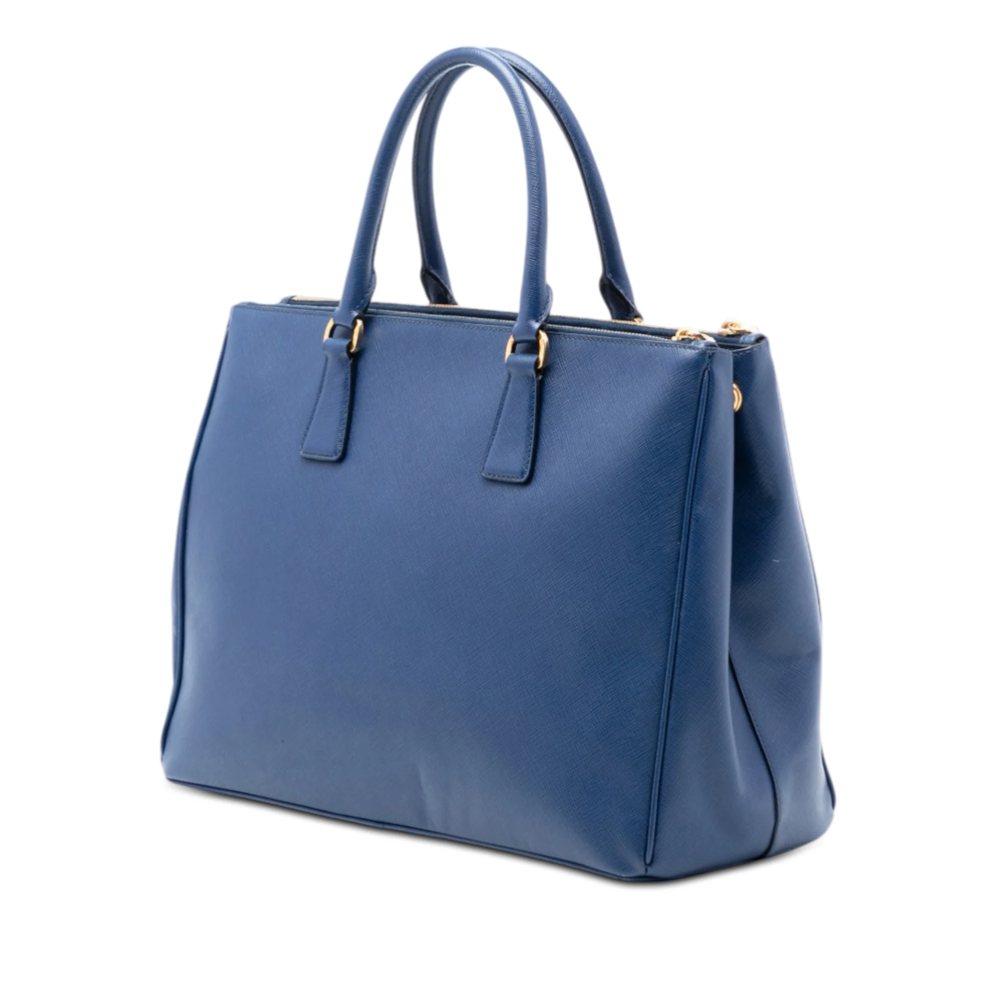 Double Zip Lux Tote Saffiano Leather Large - Image 2