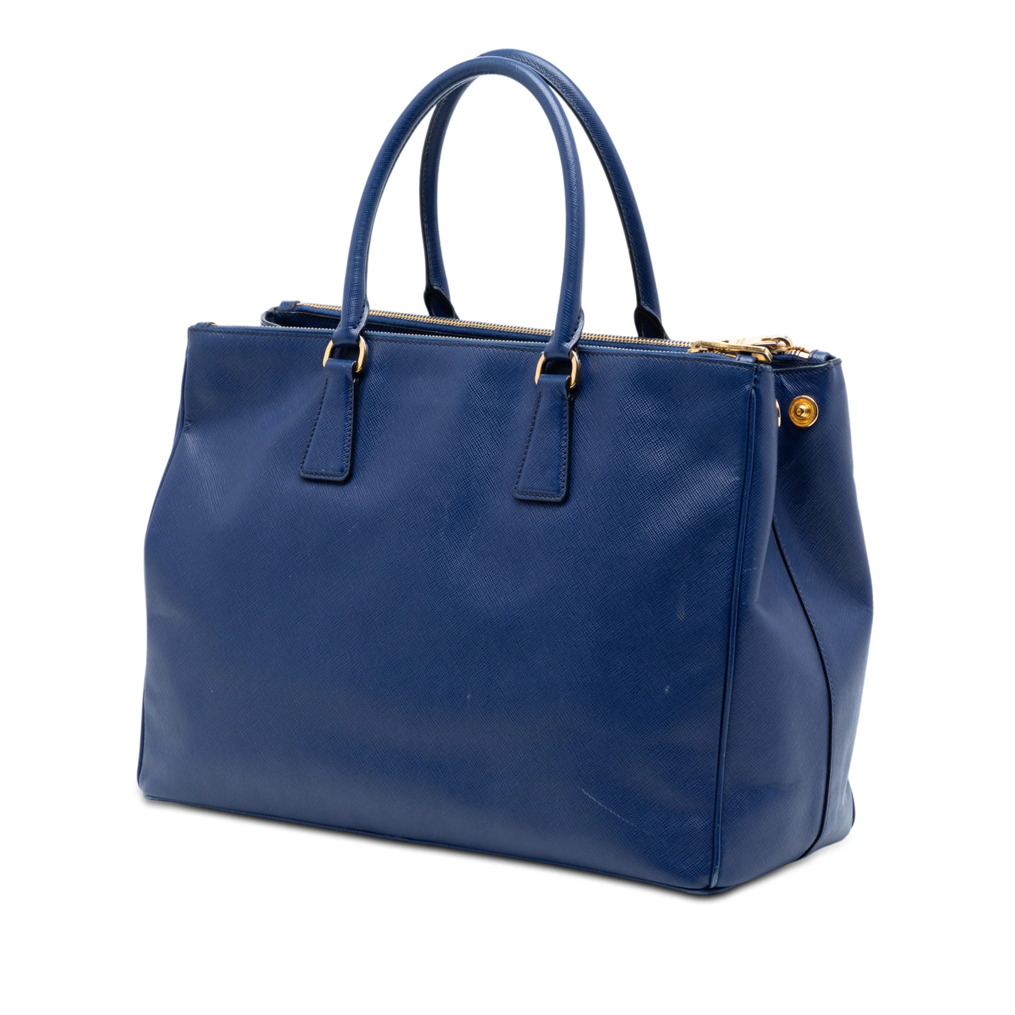 Double Zip Lux Tote Saffiano Leather Large - Image 2