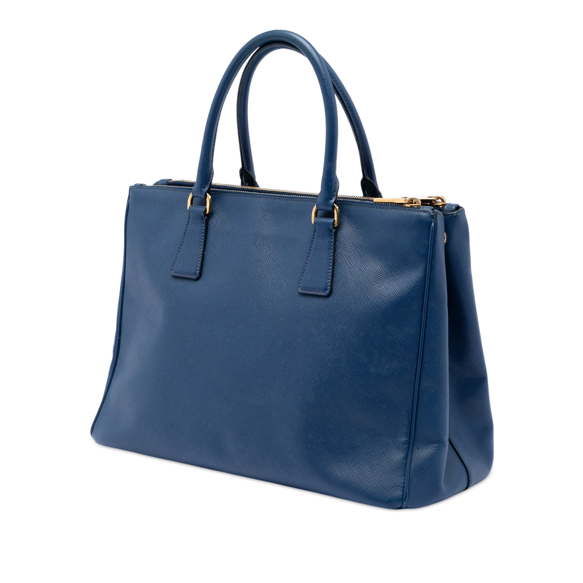 Double Zip Lux Tote Saffiano Leather Medium - Image 2