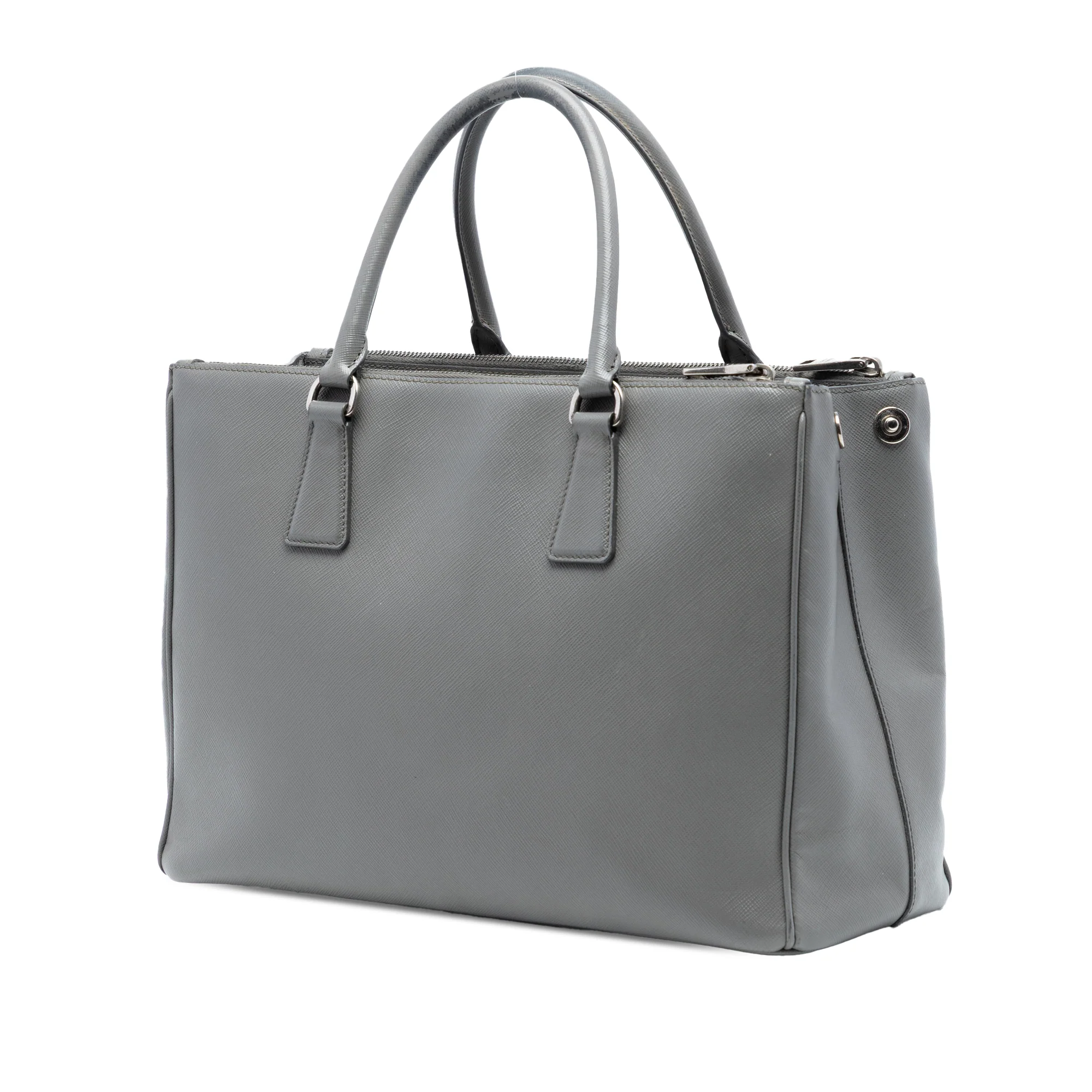 Double Zip Lux Tote Saffiano Leather Medium - Image 2