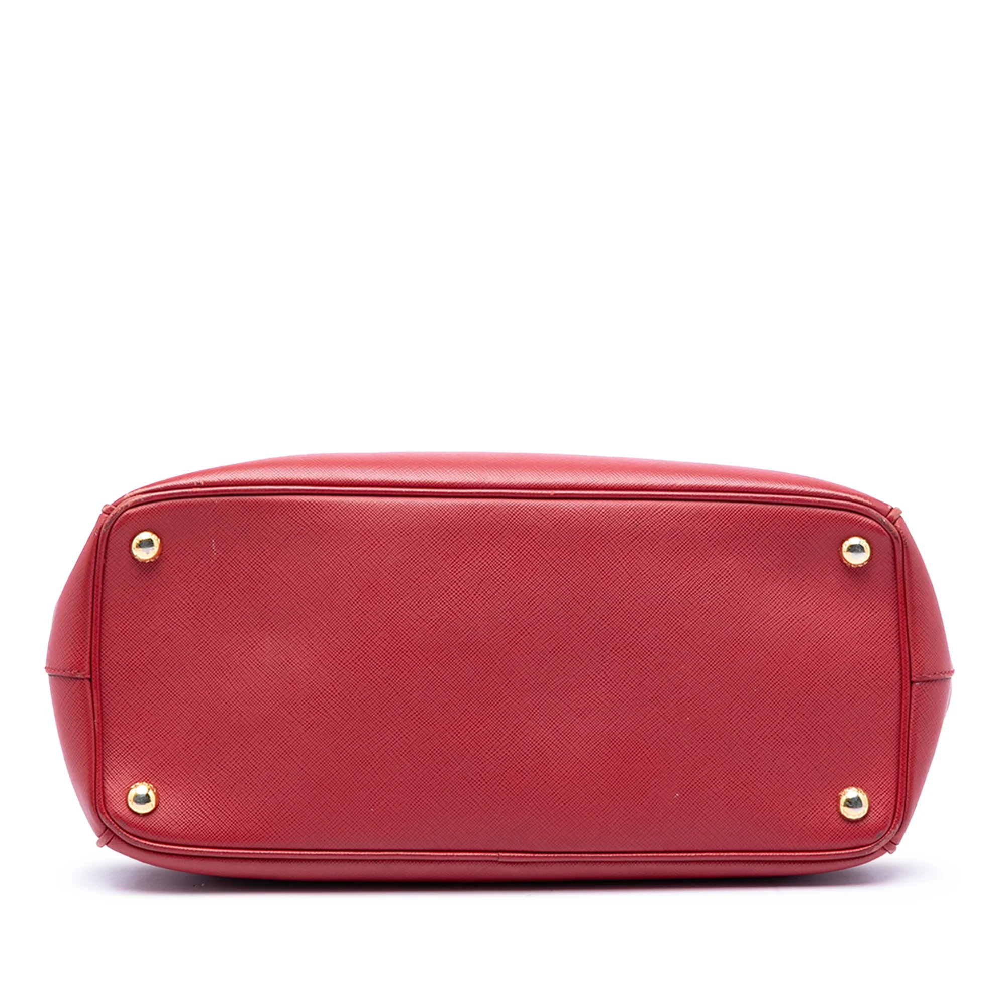 Double Zip Lux Tote Saffiano Leather Medium - Image 3