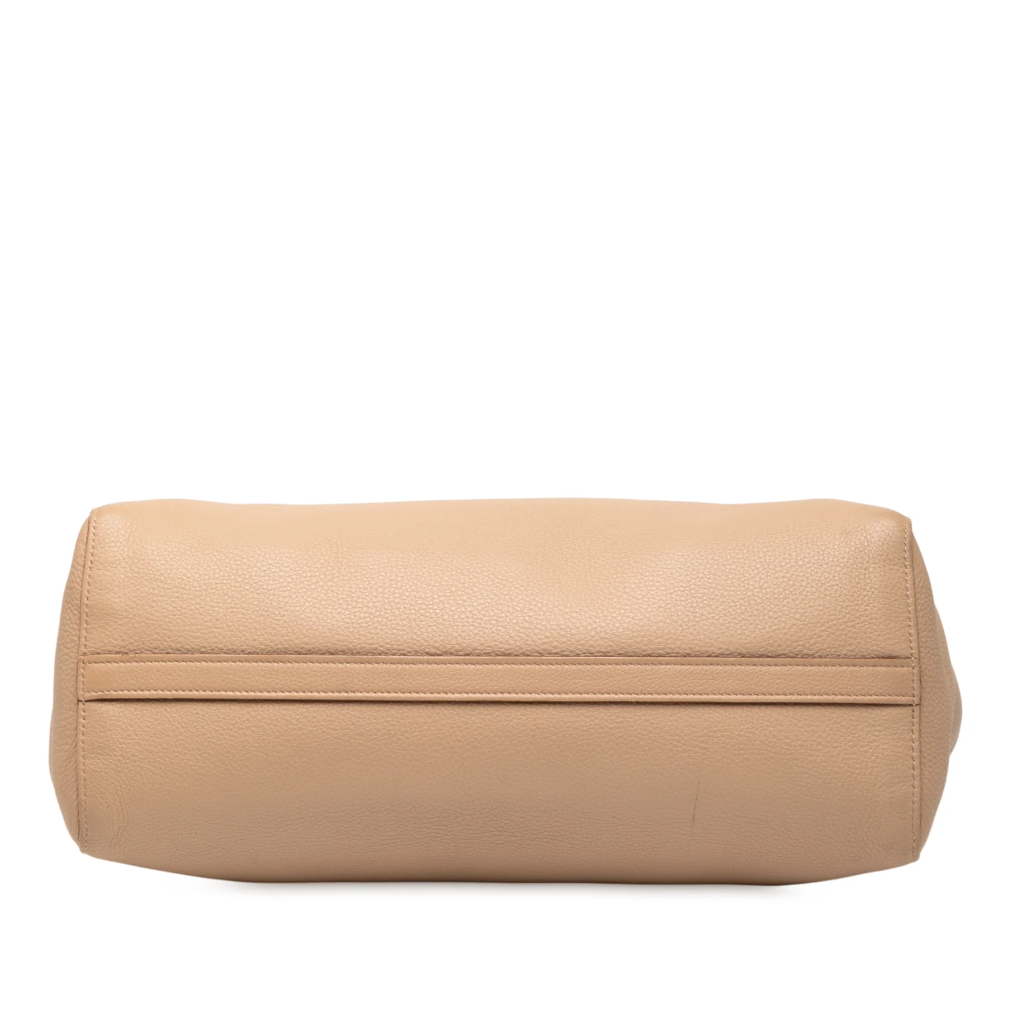 Dual Strap Convertible Open Tote Vitello Daino Medium - Image 3