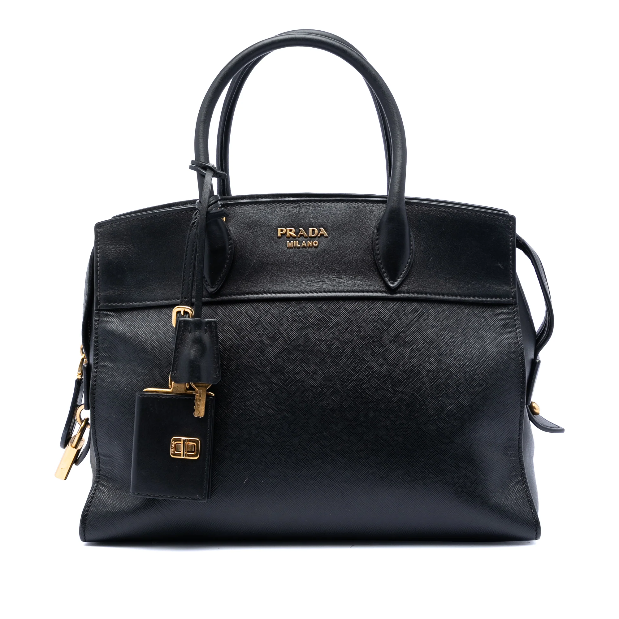 Esplanade Tote Saffiano with City Calf Medium
