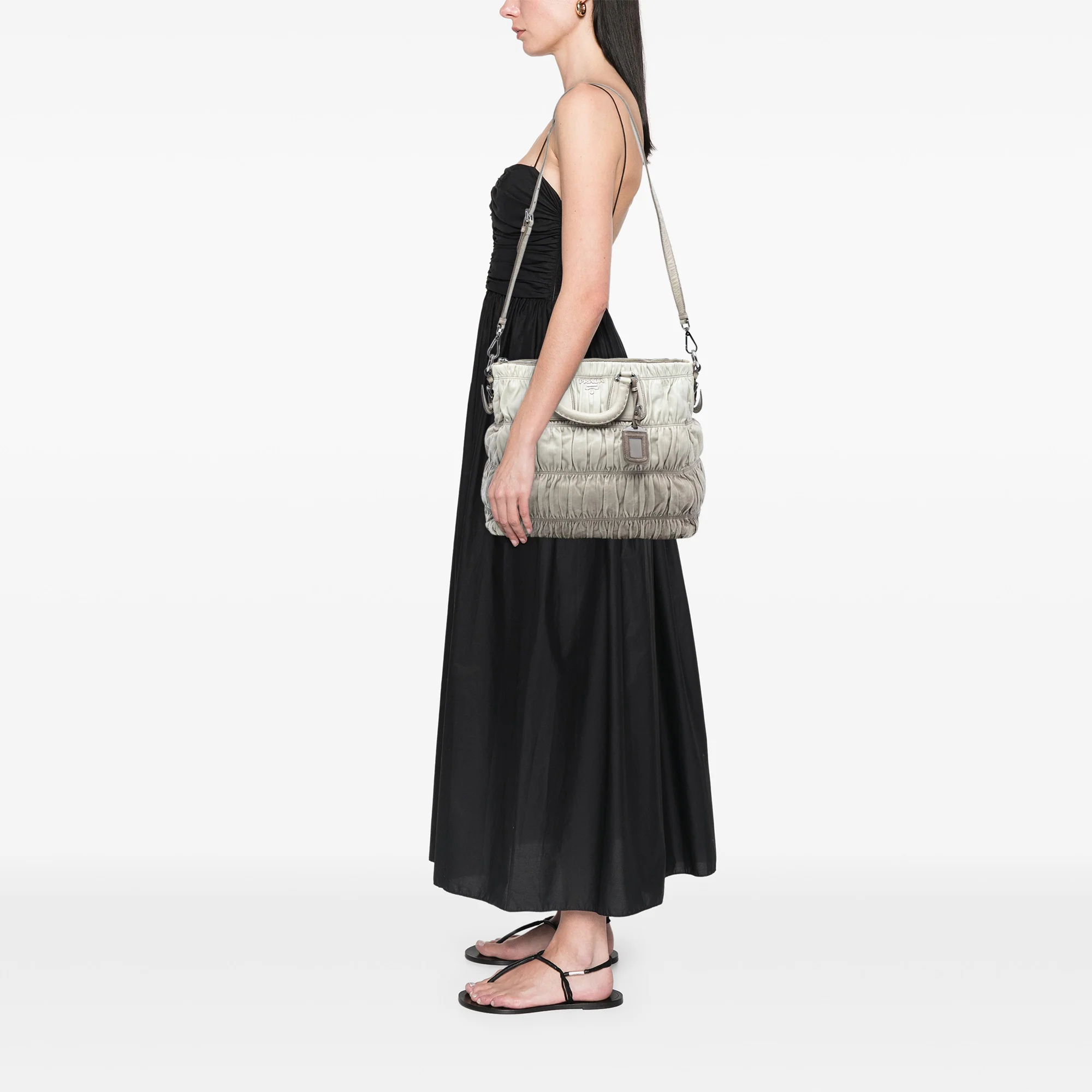 Gaufre Convertible Tote Nappa Leather Large - Image 6