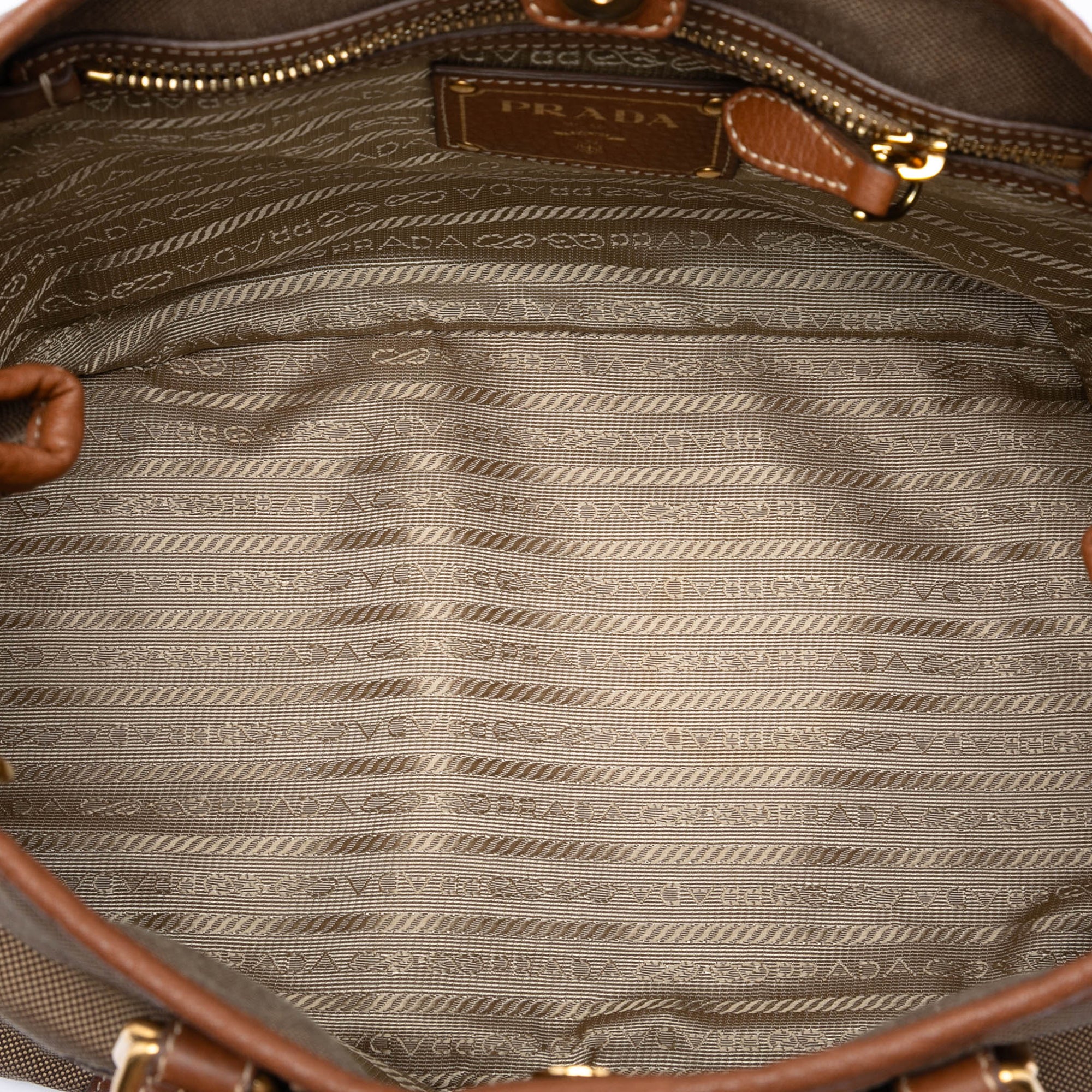 Logo Convertible Tote Canvas with Leather Medium - Image 4