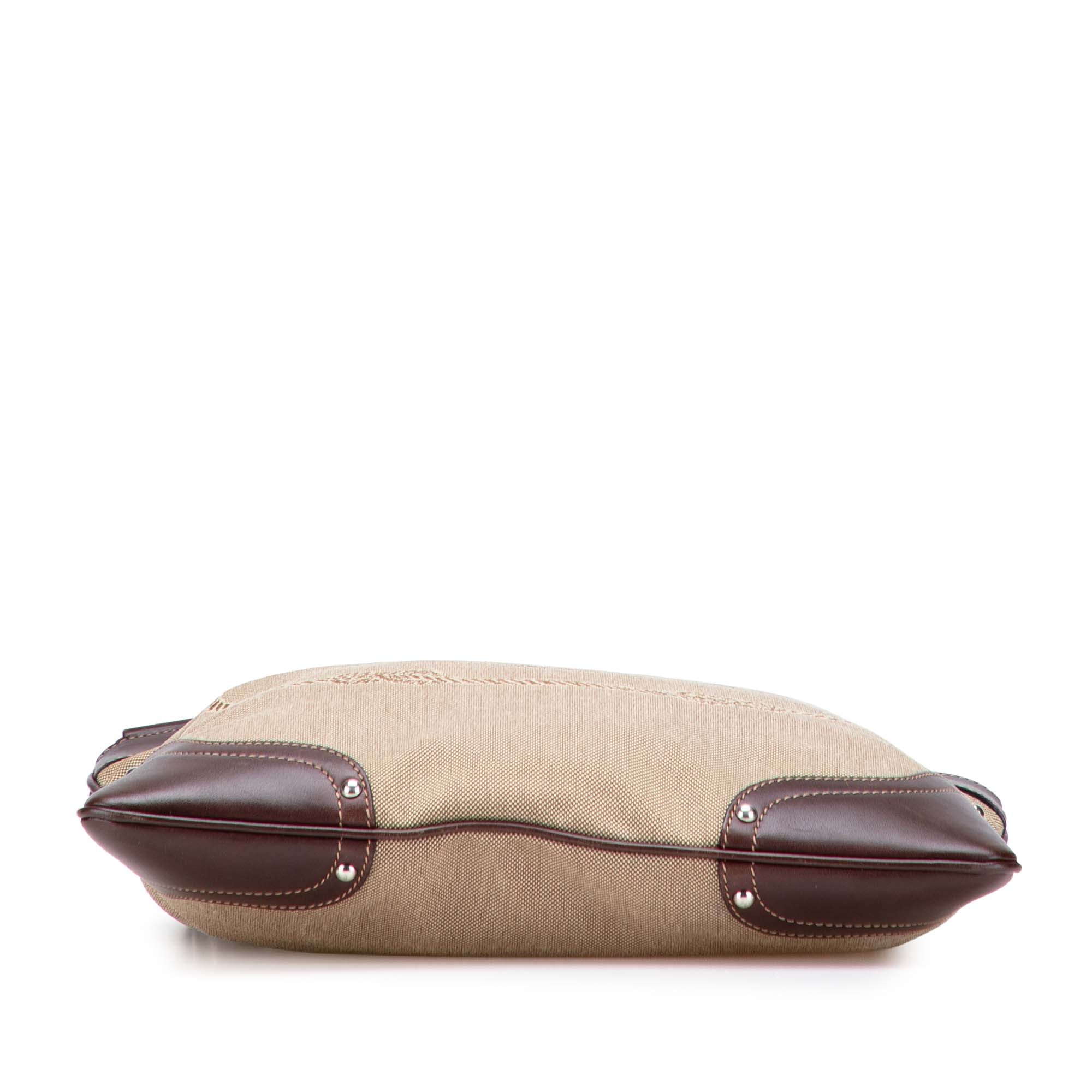 Logo Messenger Bag Canvas with Leather Medium - Image 3