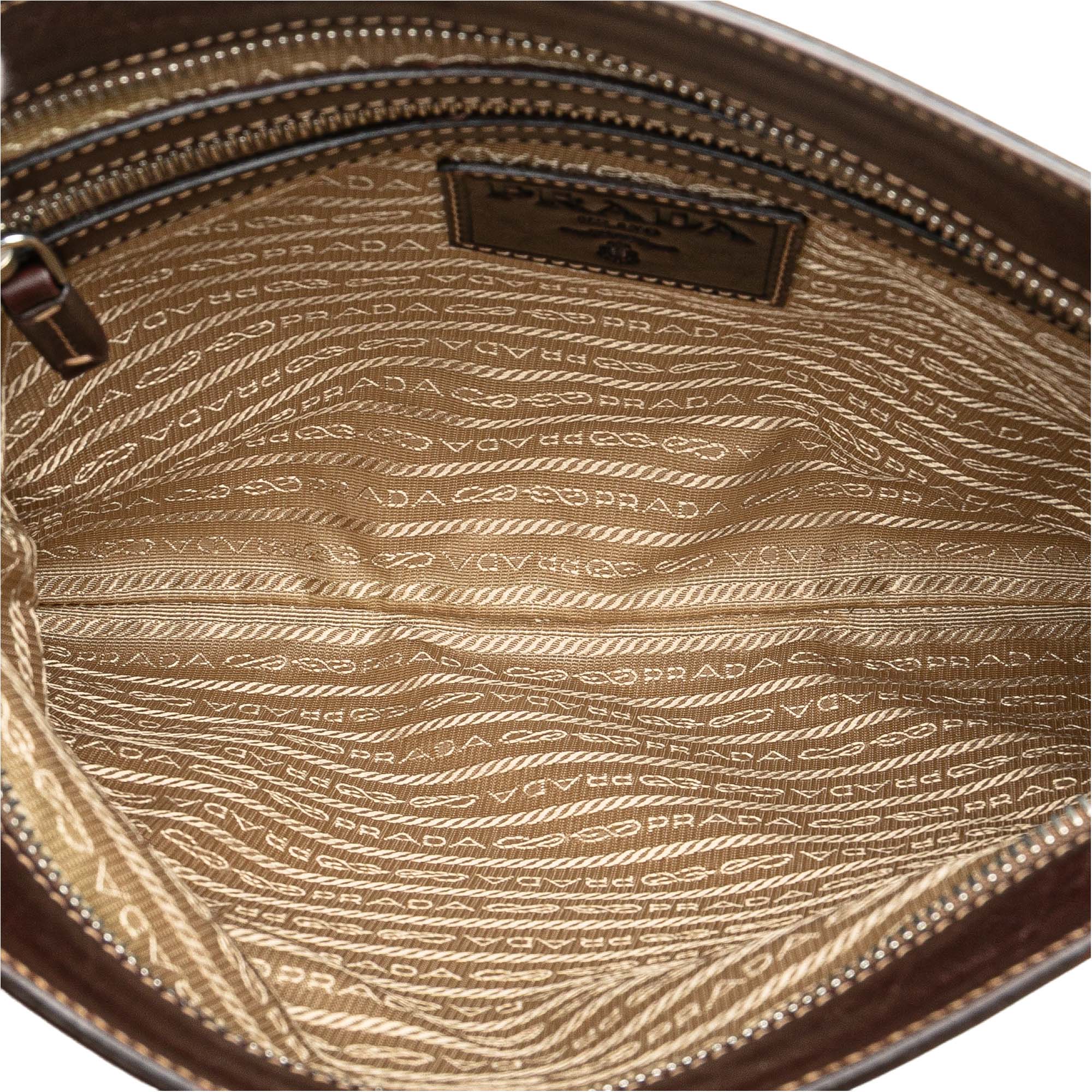 Logo Messenger Bag Canvas with Leather Medium - Image 4