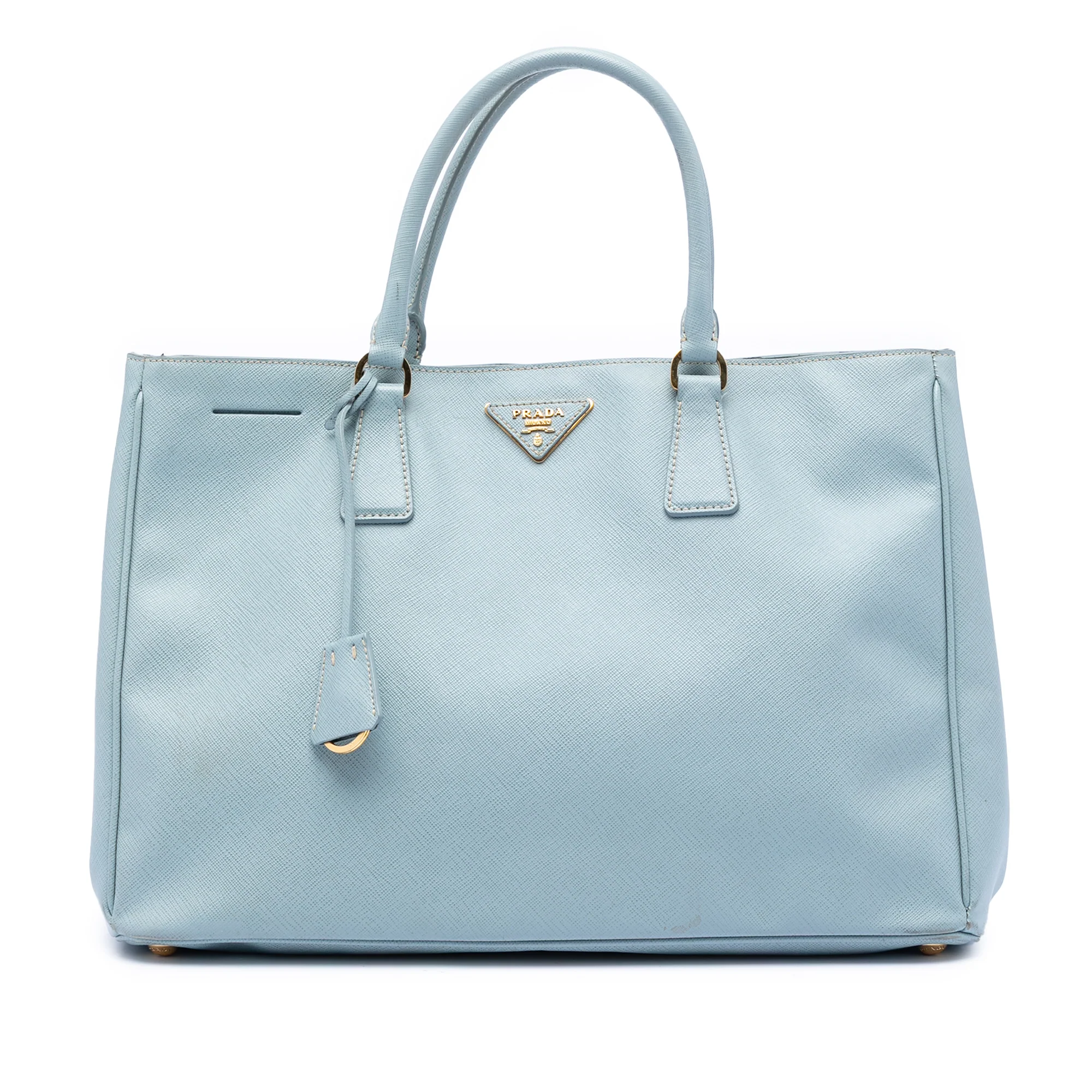 Lux Open Tote Saffiano Leather Large