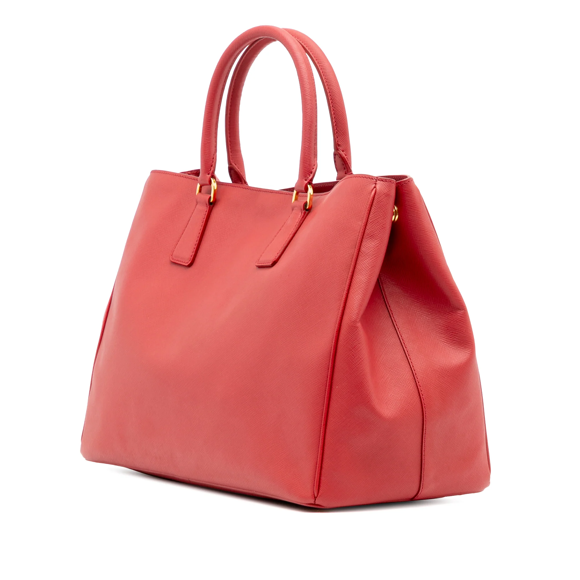 Lux Open Tote Saffiano Leather Large - Image 2