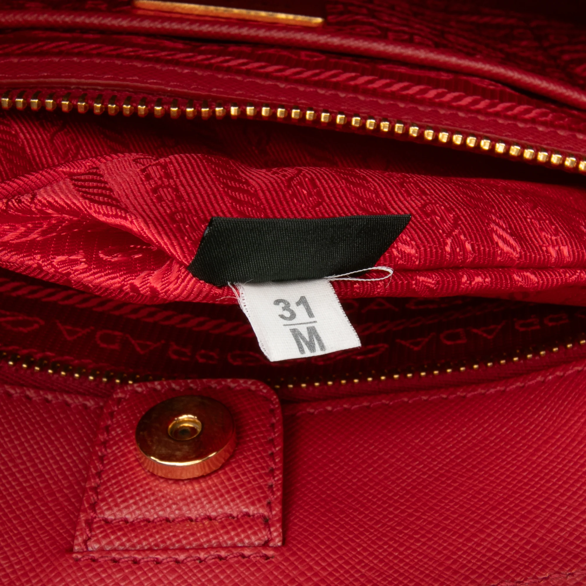 Lux Open Tote Saffiano Leather Large - Image 6