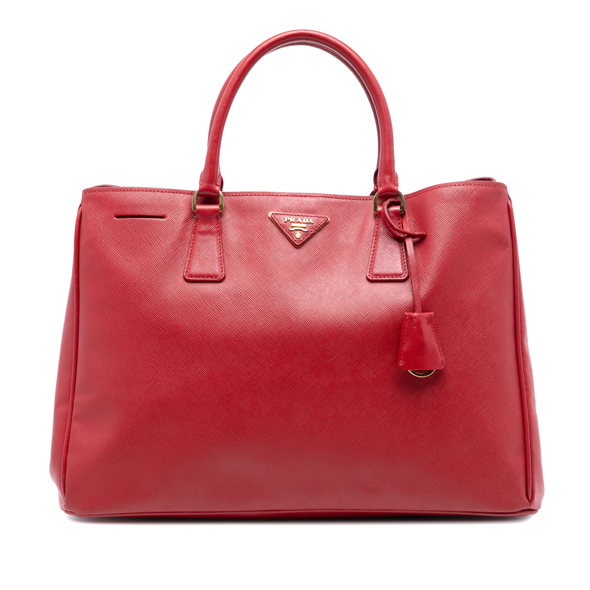 Lux Open Tote Saffiano Leather Large