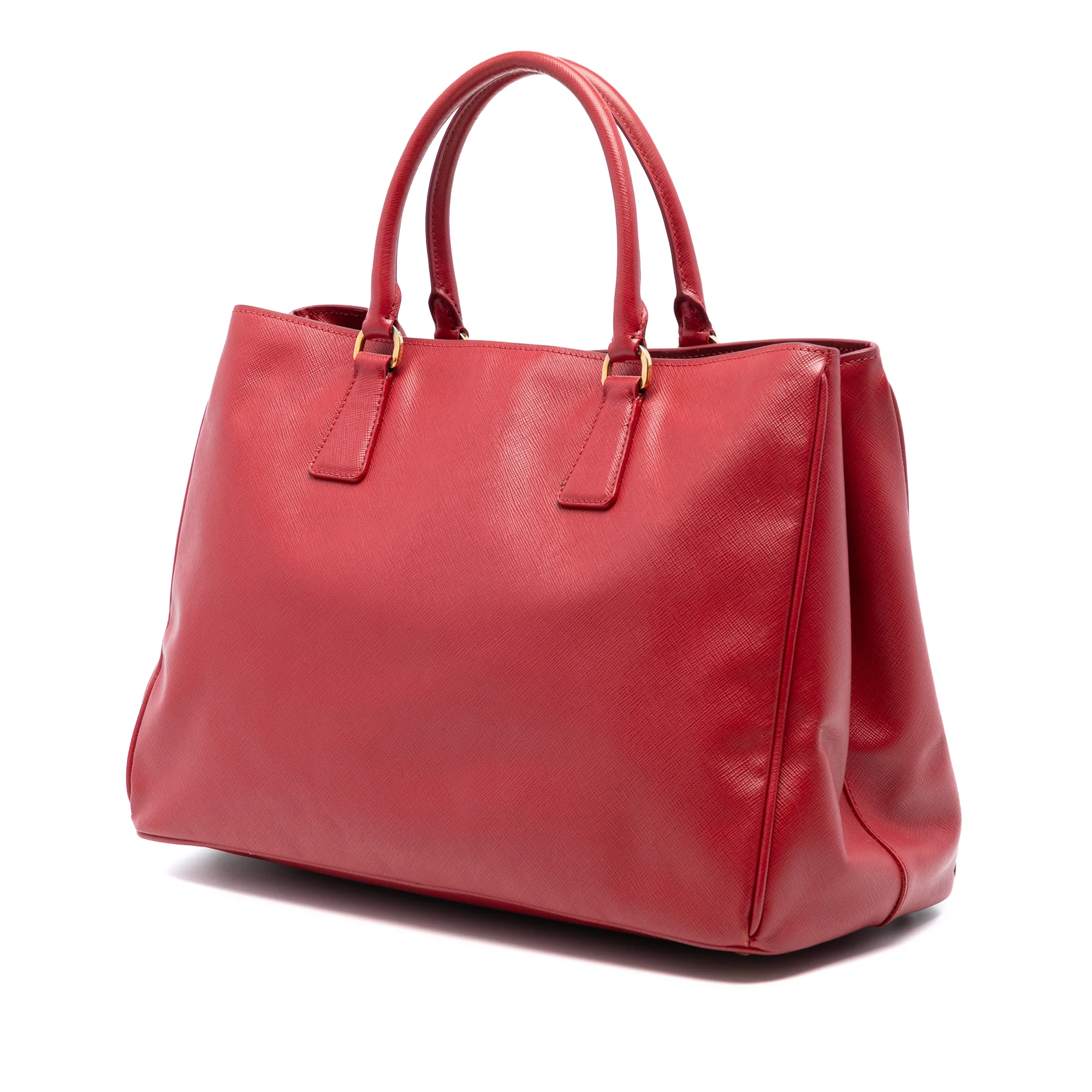 Lux Open Tote Saffiano Leather Large - Image 2
