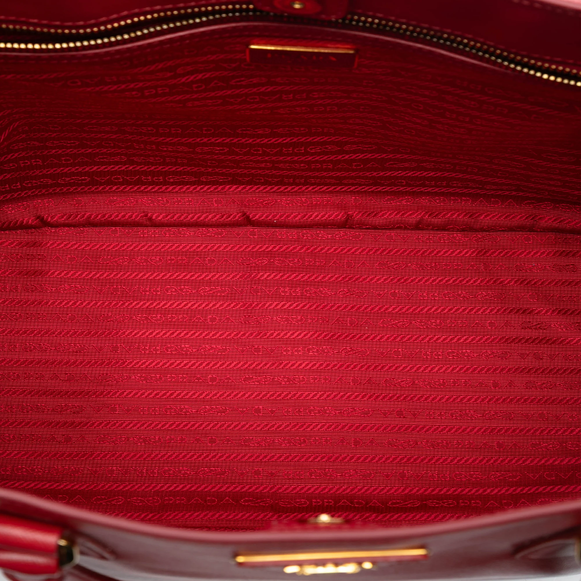 Lux Open Tote Saffiano Leather Large - Image 4