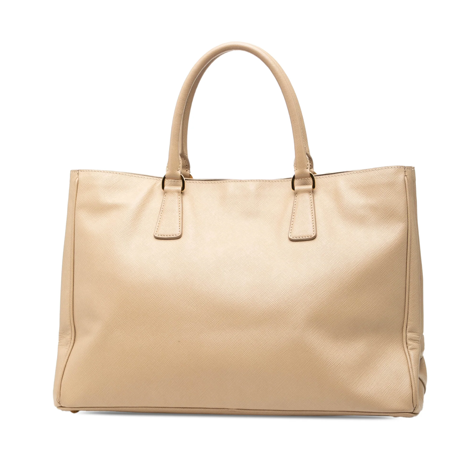Lux Open Tote Saffiano Leather Large - Image 2