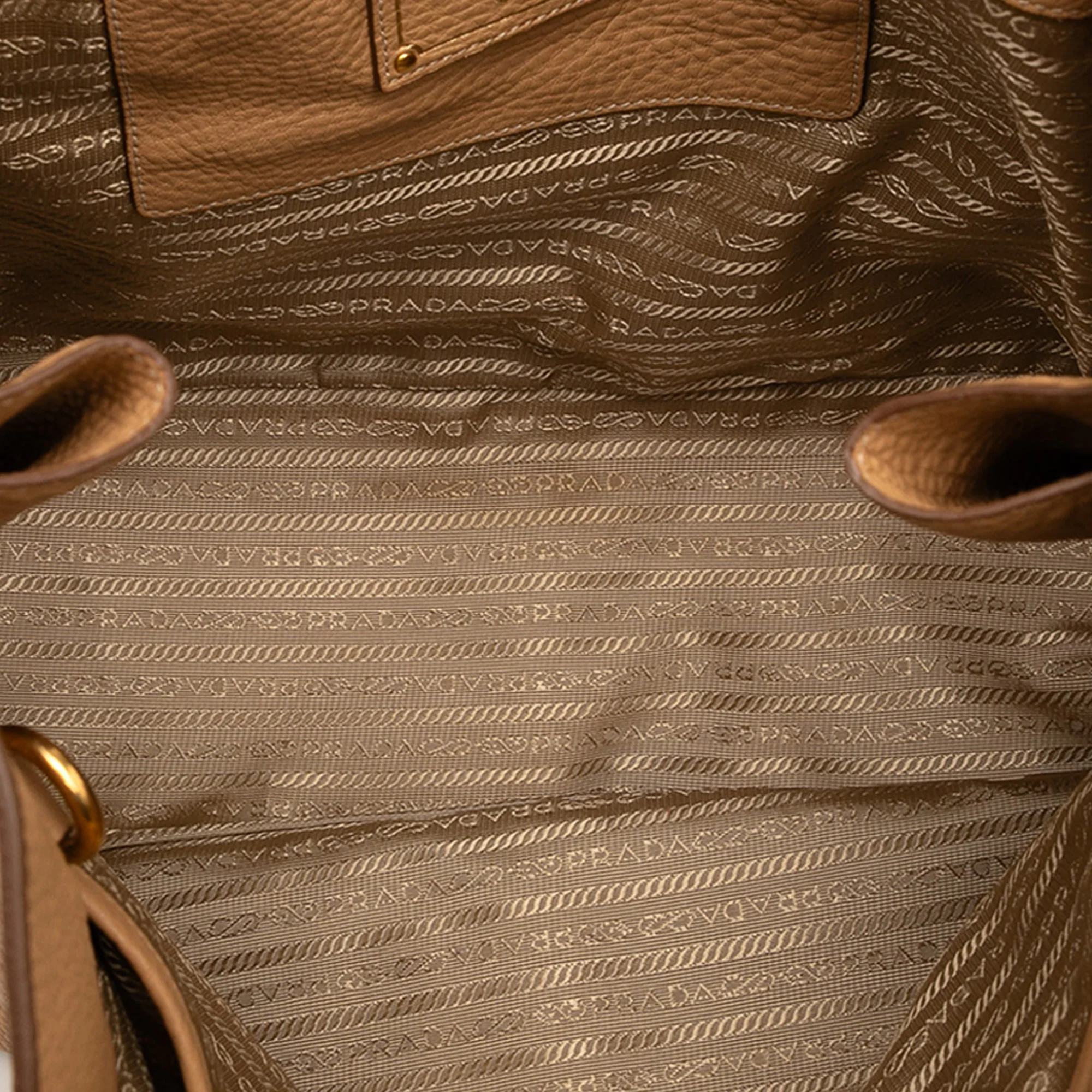 Side Zip Convertible Tote Vitello Daino Large - Image 4