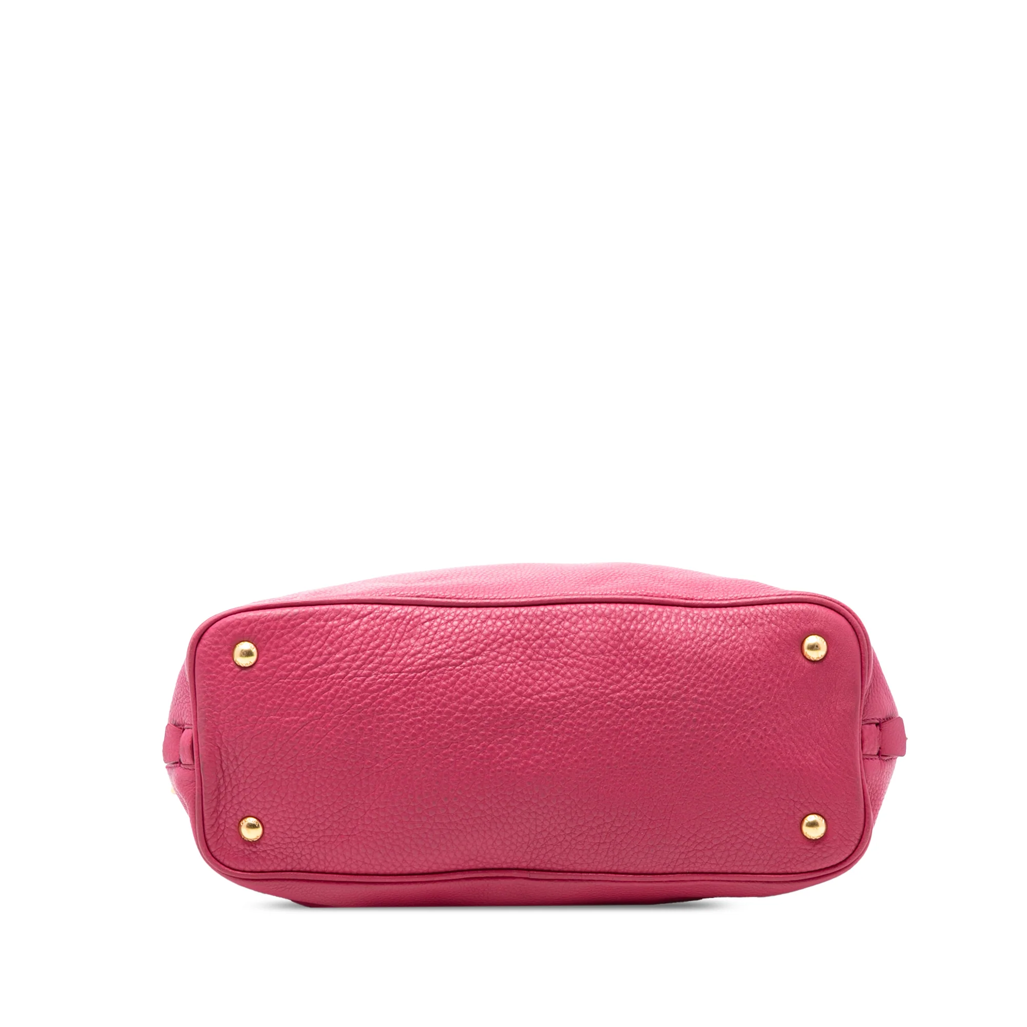 Side Zip Convertible Tote Vitello Daino Large - Image 3
