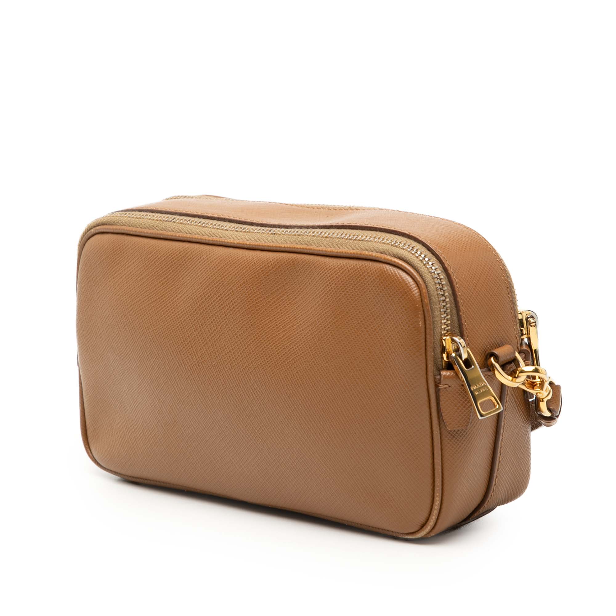 Zip Crossbody Bag Saffiano Leather Mini - Image 2