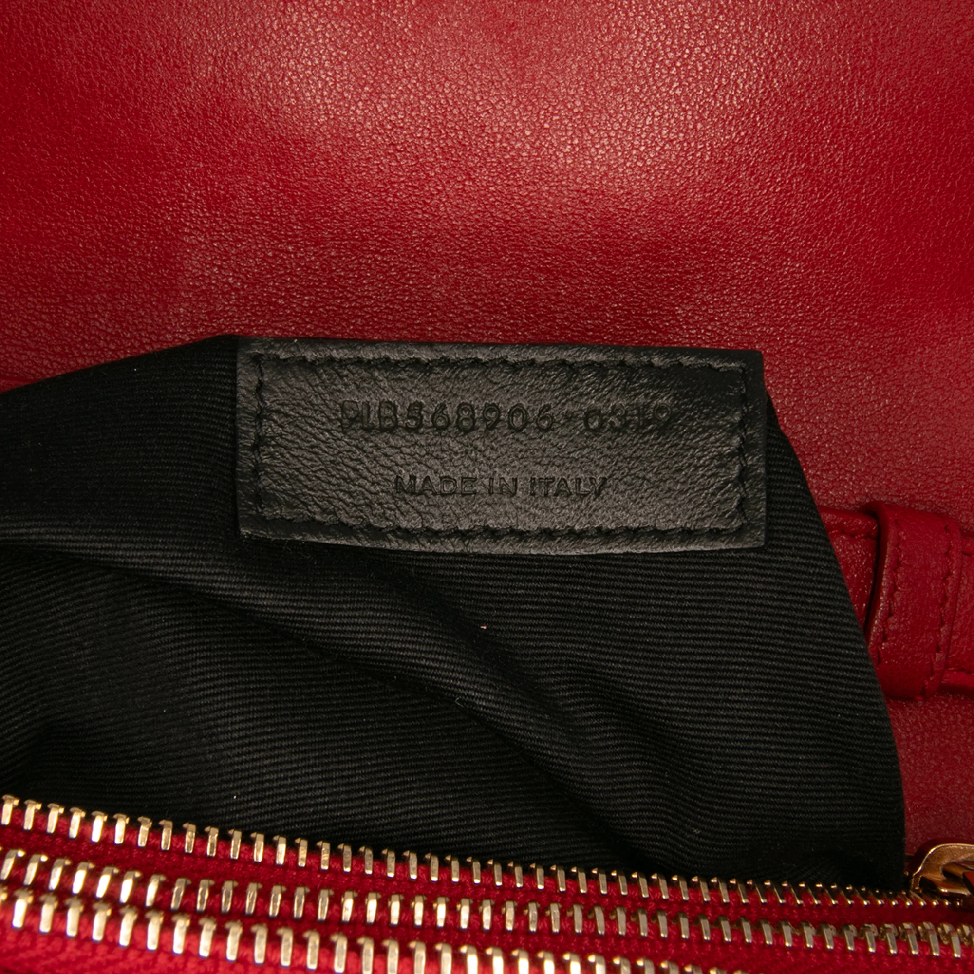 Angie Chain Shoulder Bag Quilted Leather Small - Image 7