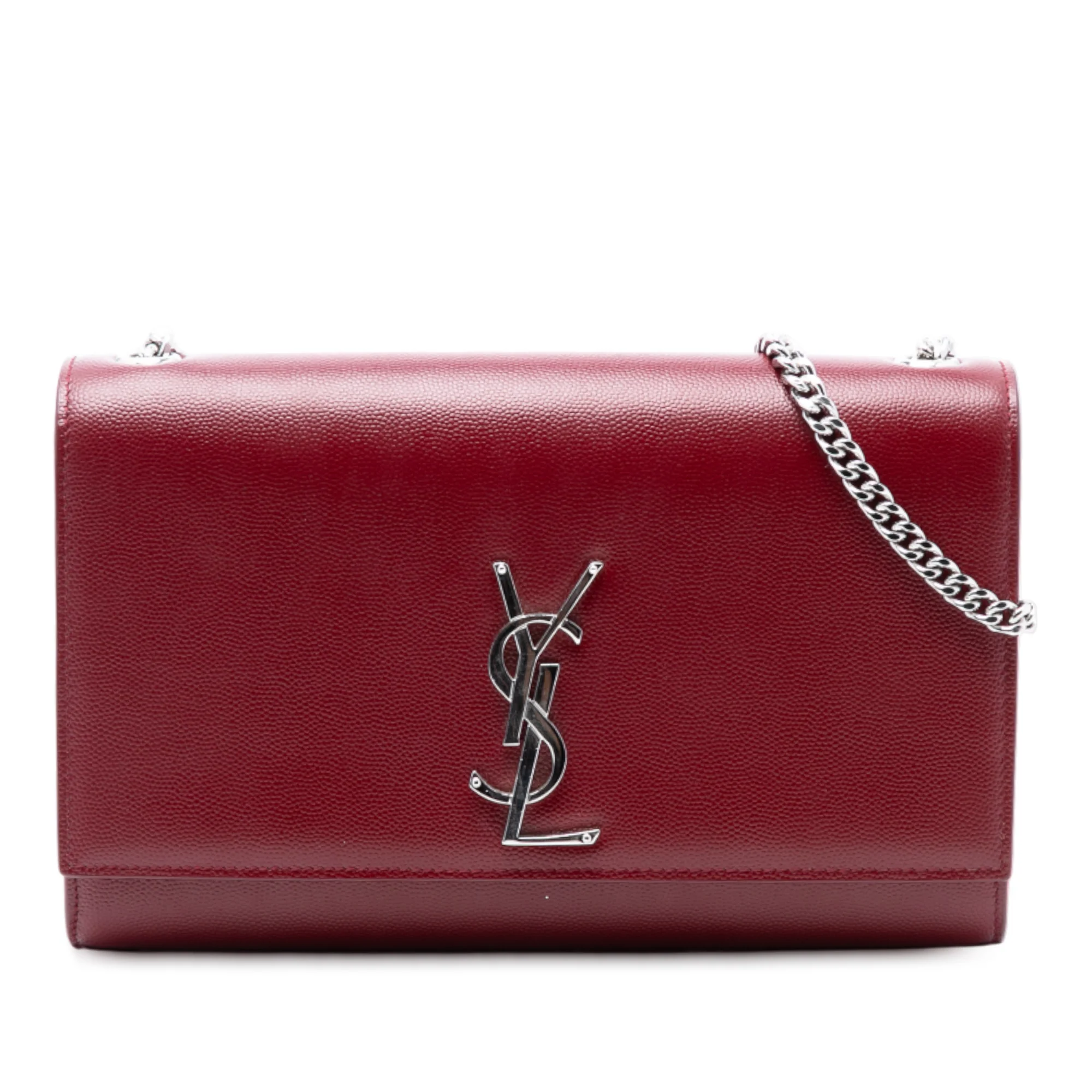 Classic Monogram Crossbody Bag Grainy Leather Medium
