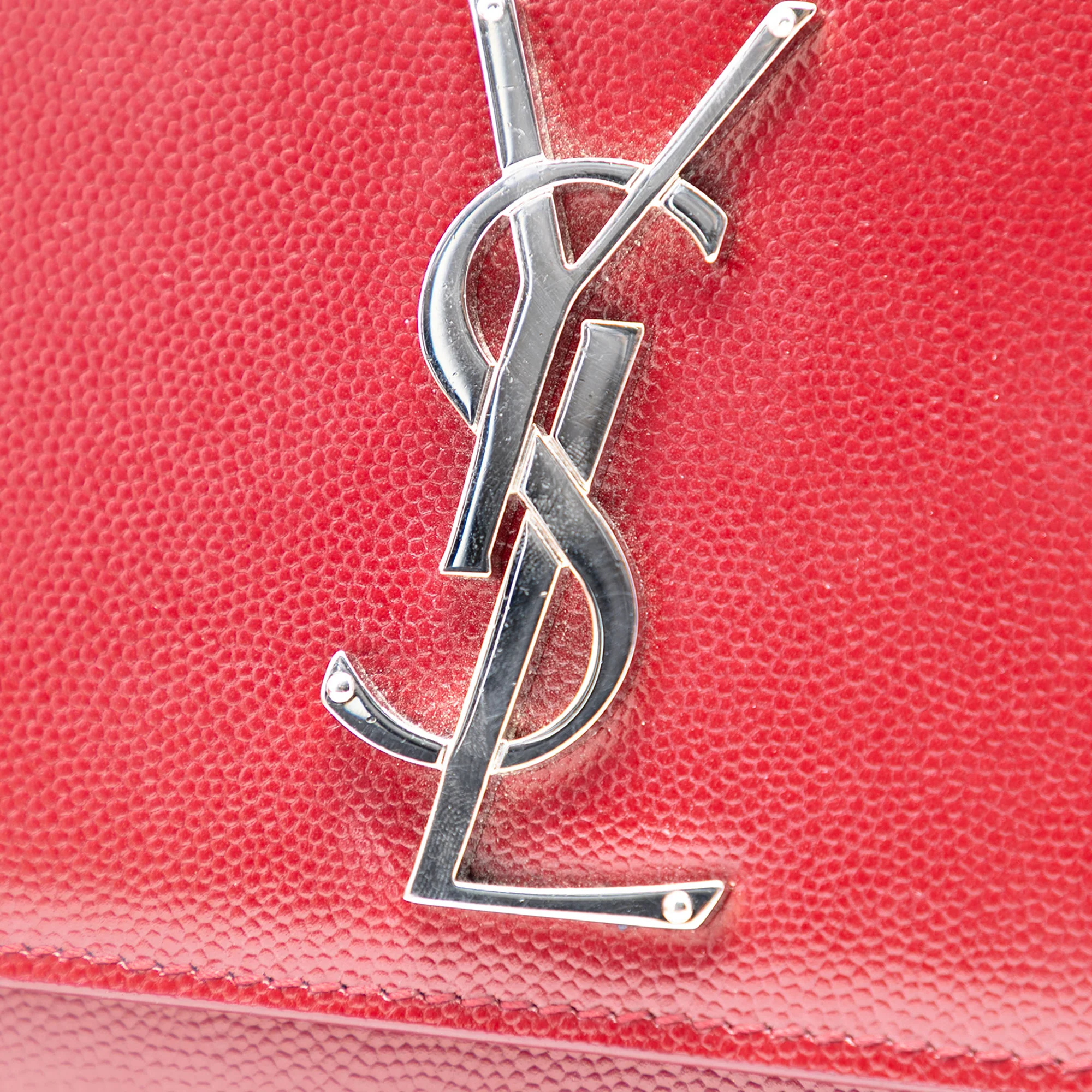 Classic Monogram Crossbody Bag Grainy Leather Medium - Image 6