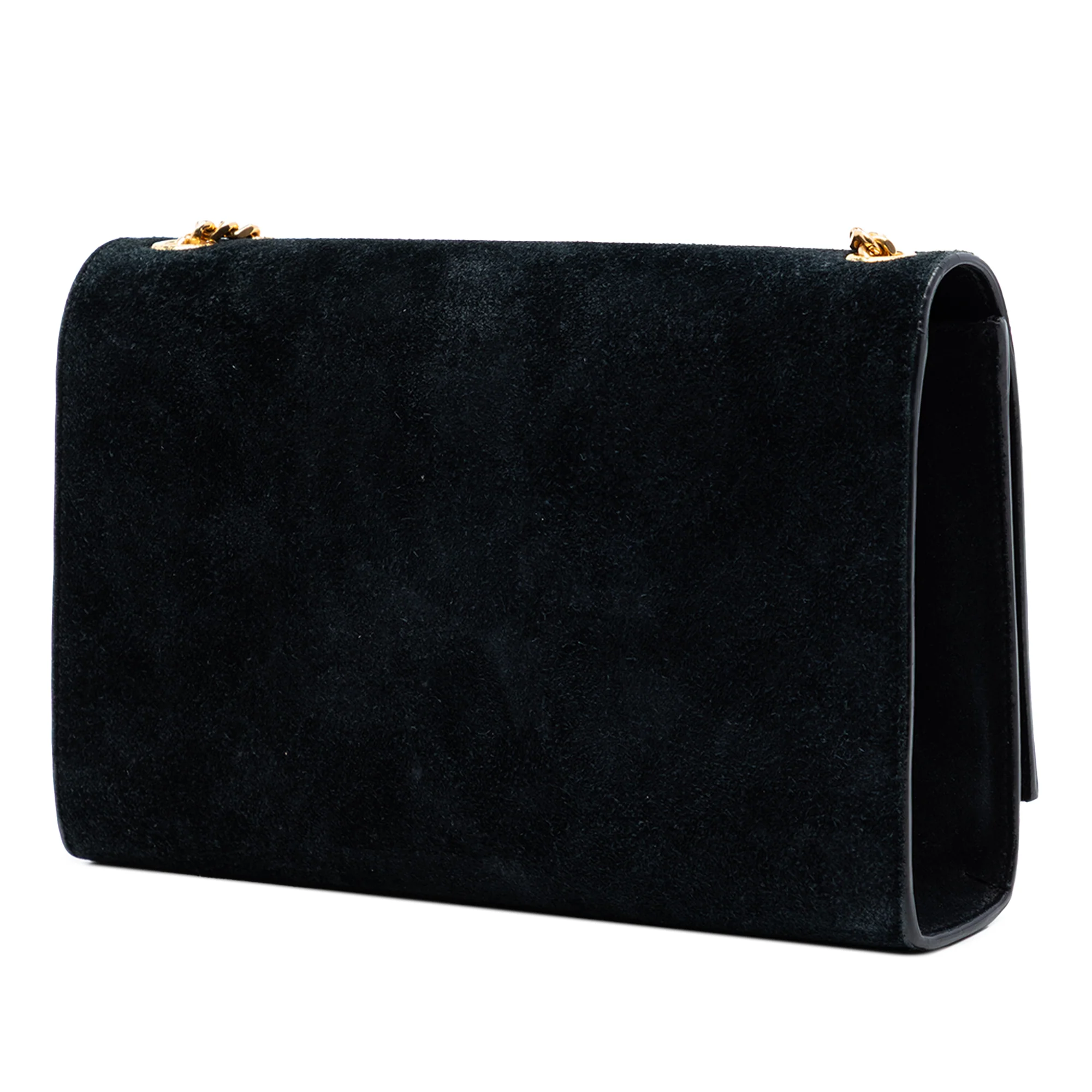 Classic Monogram Tassel Crossbody Bag Suede Medium - Image 2