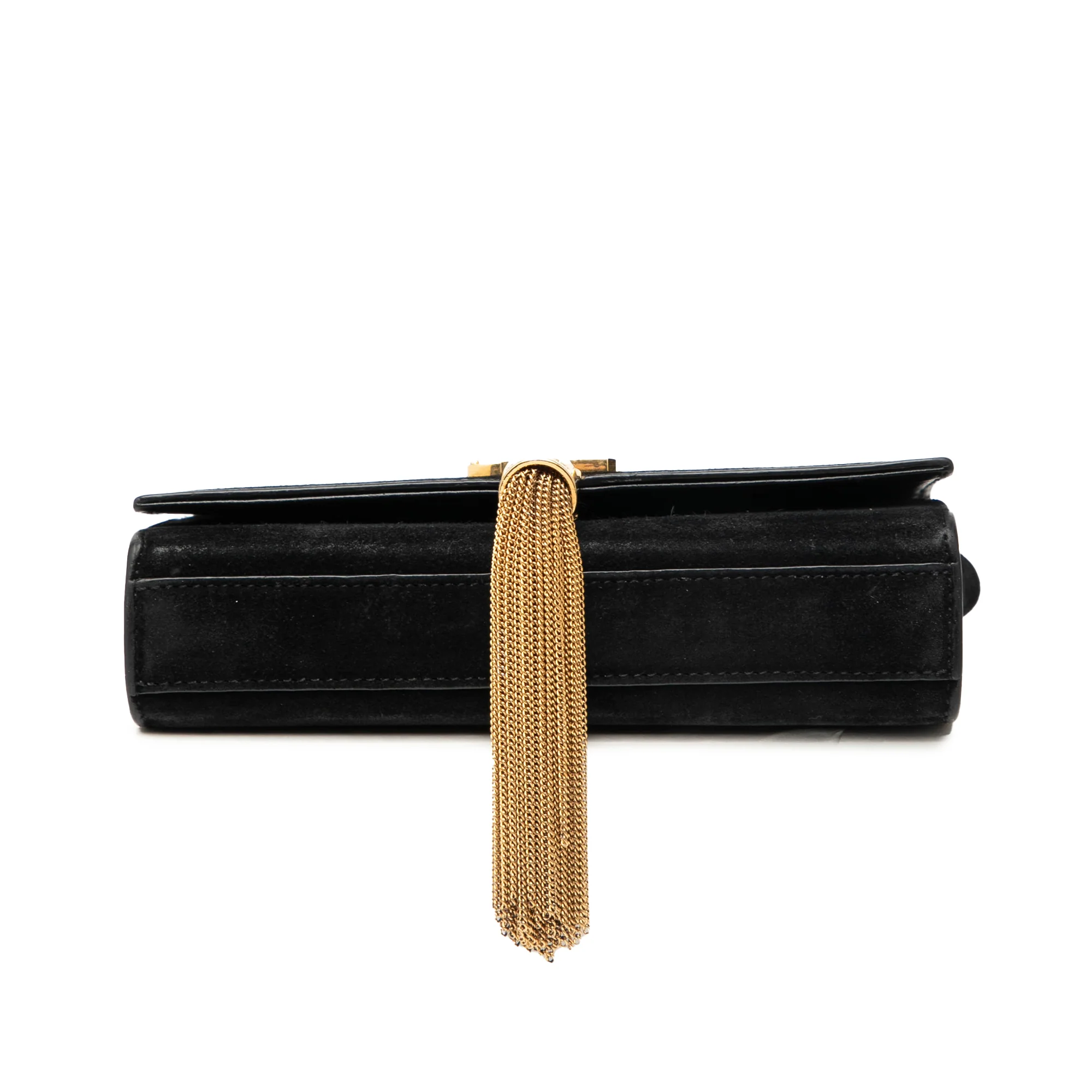 Classic Monogram Tassel Crossbody Bag Suede Small - Image 3