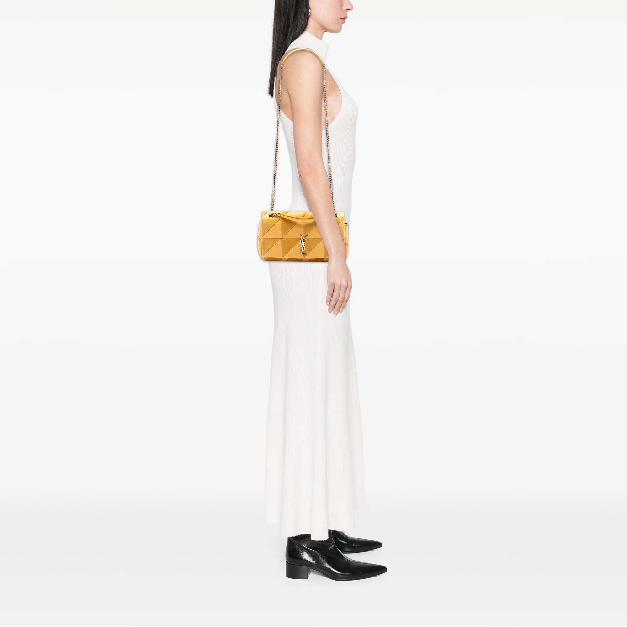 Jamie Flap Bag Quilted Leather Medium - Image 7