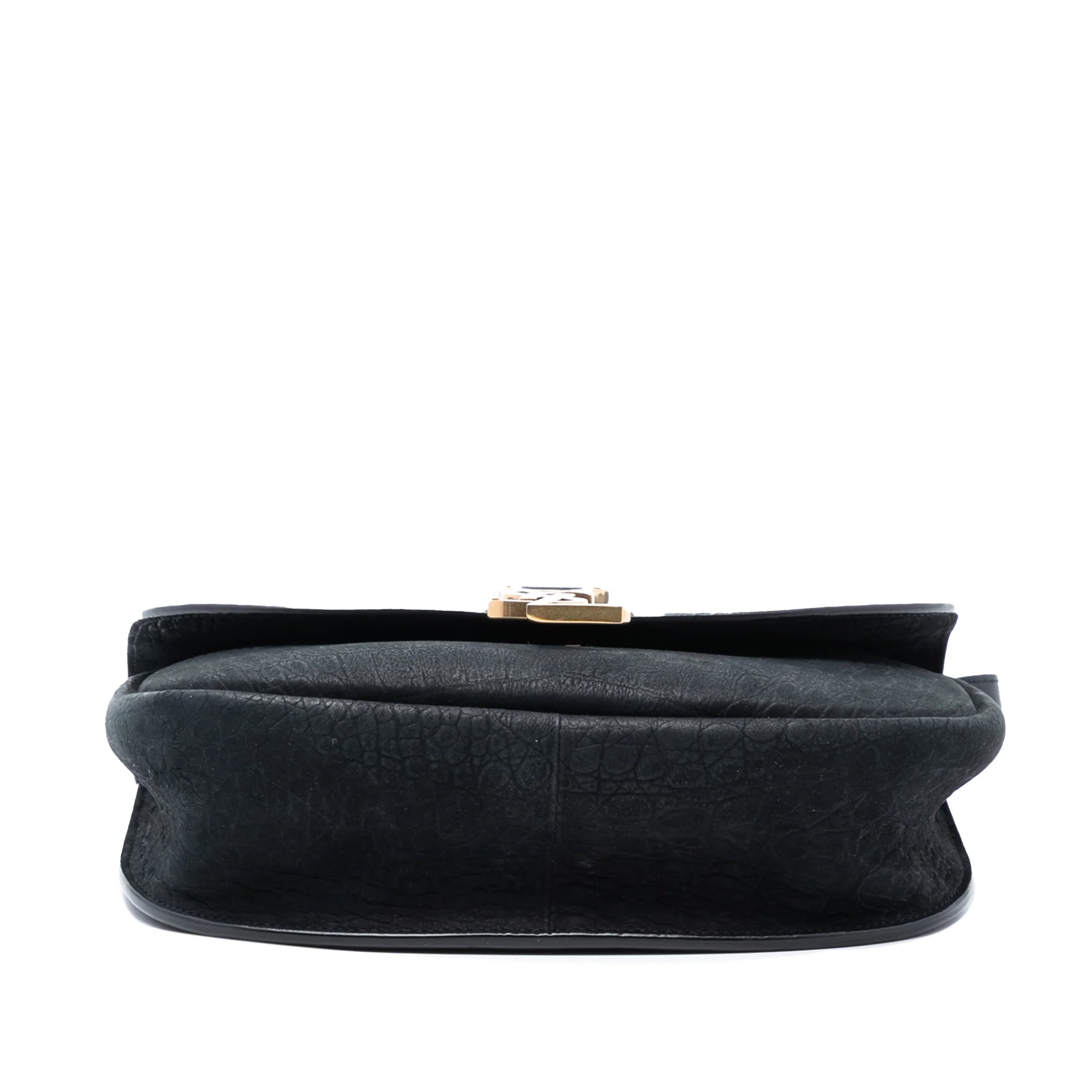 Kaia Shoulder Bag Crocodile Embossed Leather Medium - Image 3