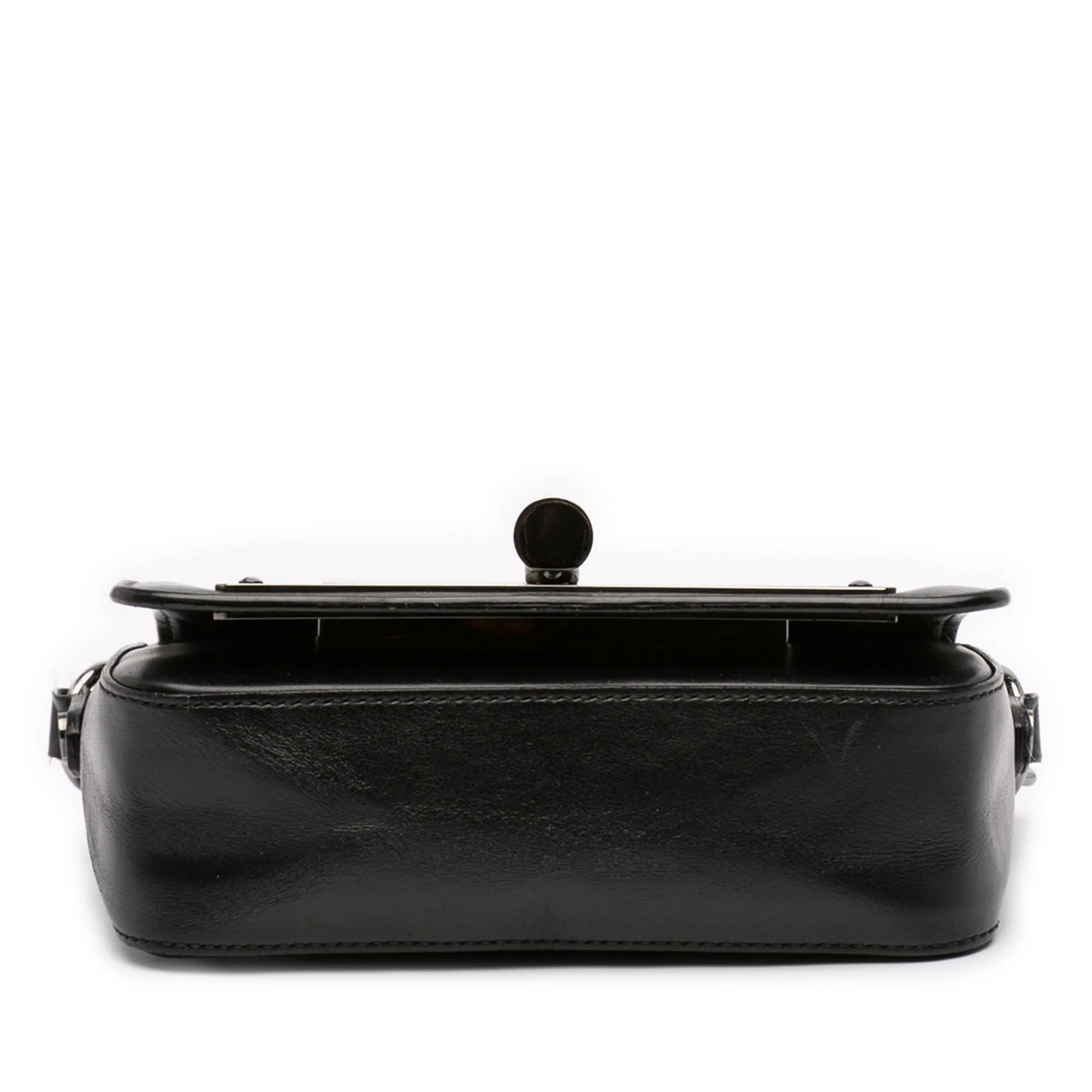 Natalia Chain Shoulder Bag Leather Medium - Image 3