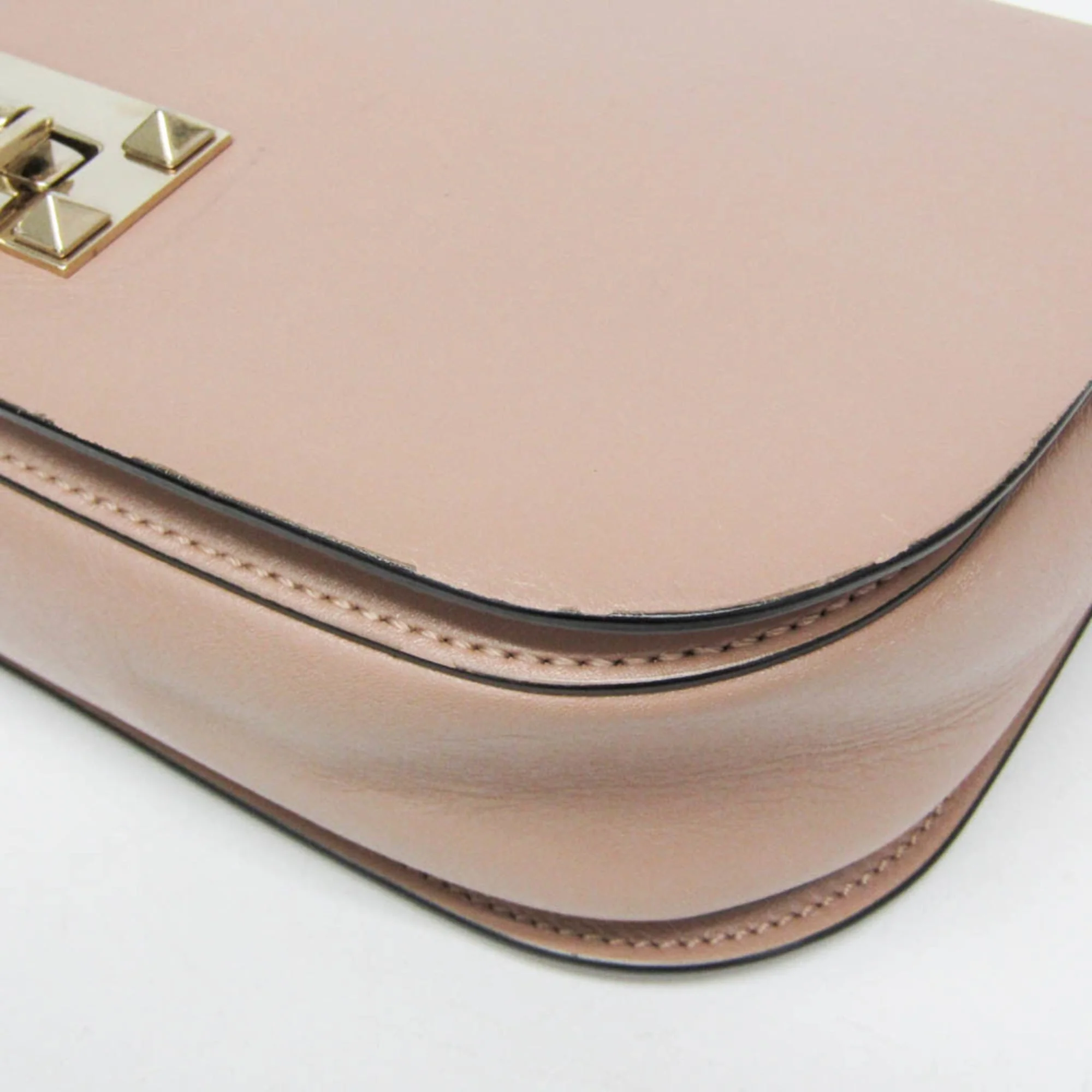 Rockstud Flip Lock Saddle Bag Leather Small - Image 4